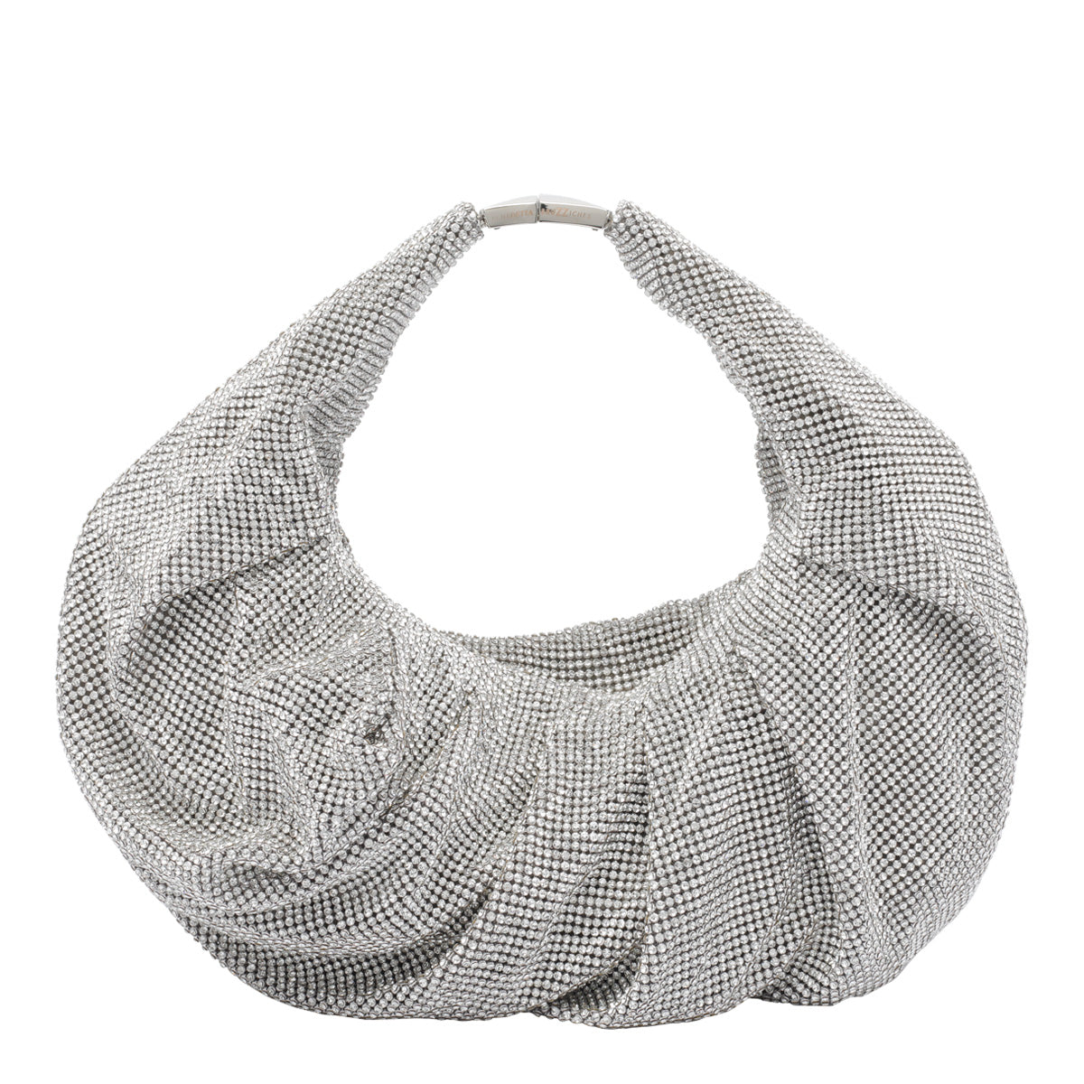 Benedetta Bruzziches Bags Silver Silk Strass