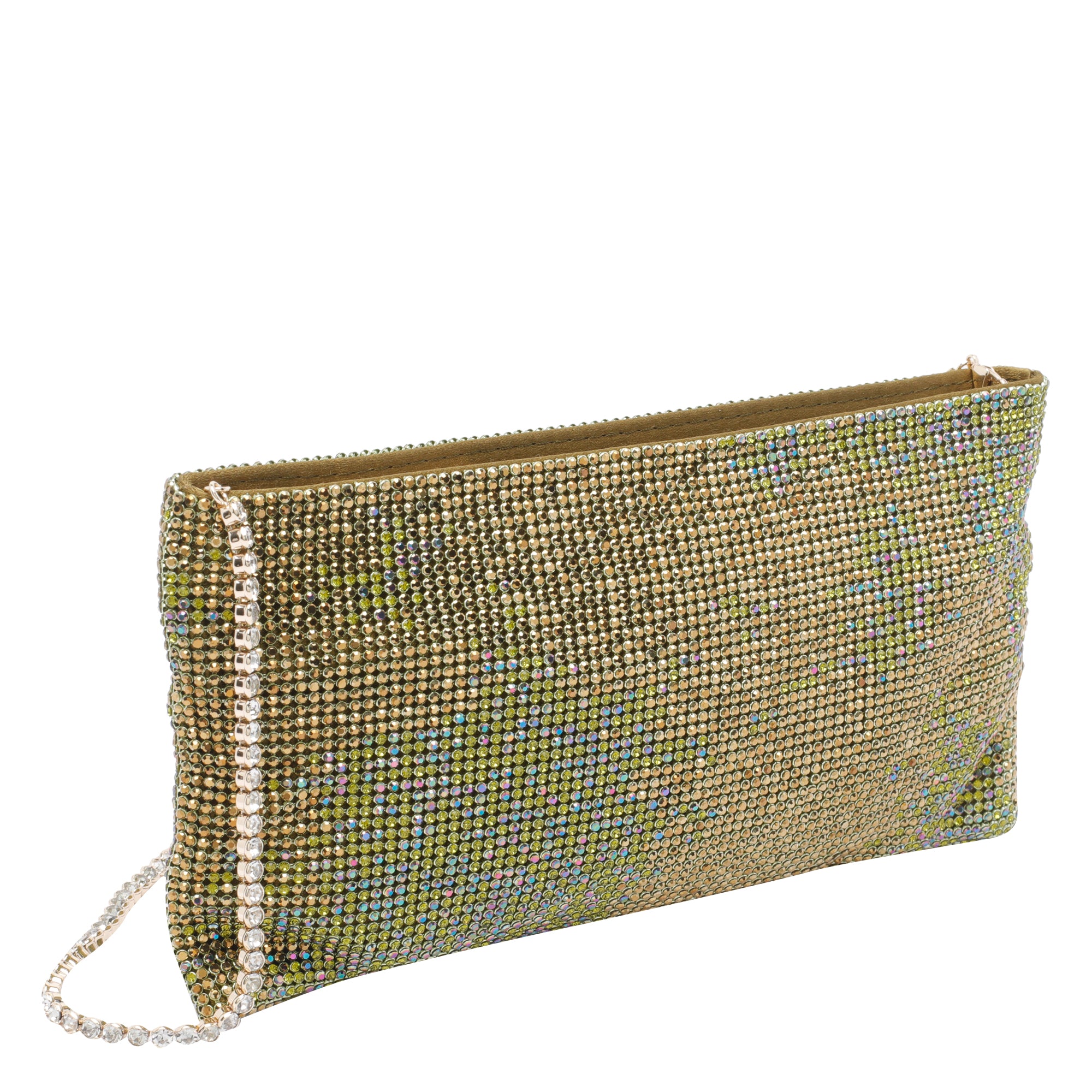 Benedetta Bruzziches Bags Green Silk Strass