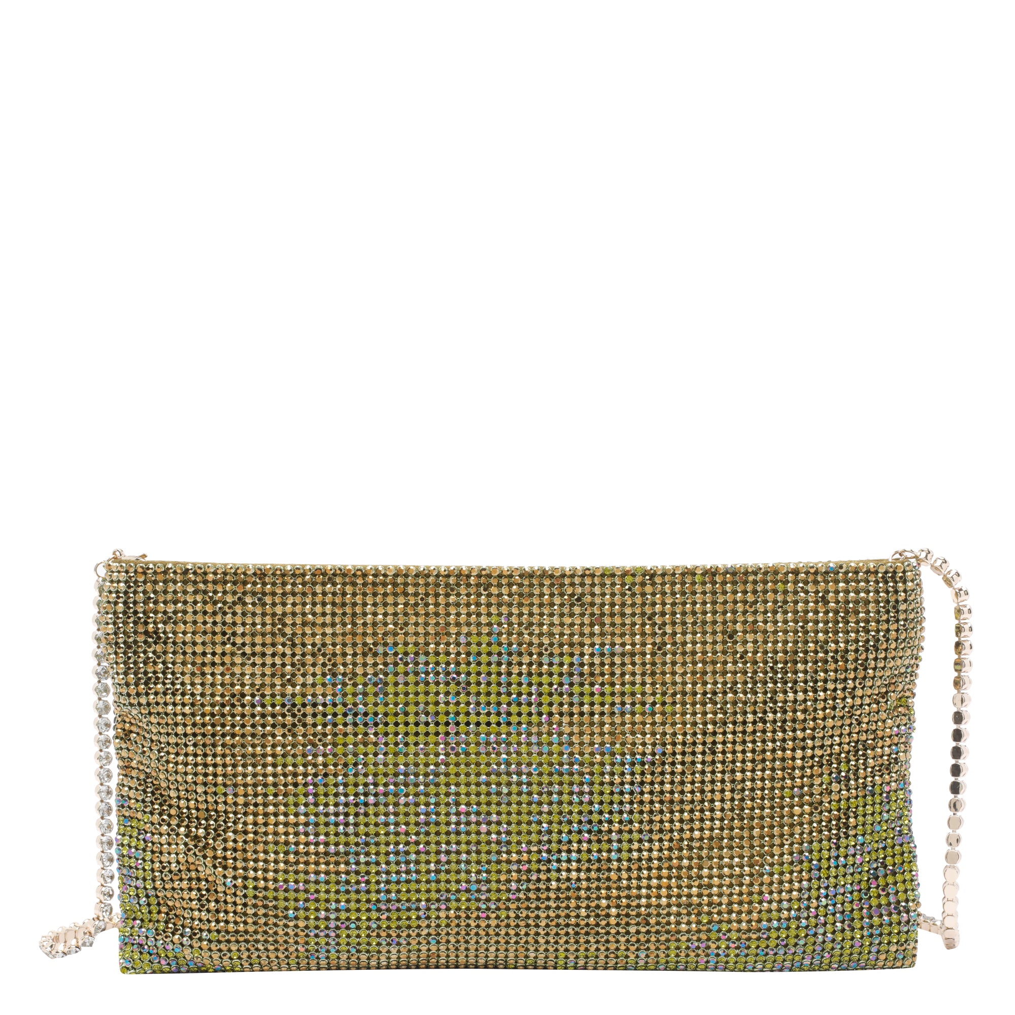 Benedetta Bruzziches Bags Green Silk Strass