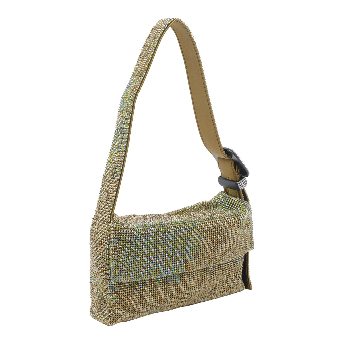 Benedetta Bruzziches Bags Green Silk Strass