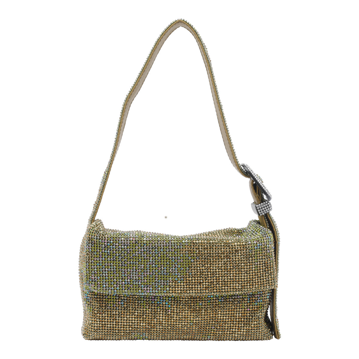 Benedetta Bruzziches Bags Green Silk Strass