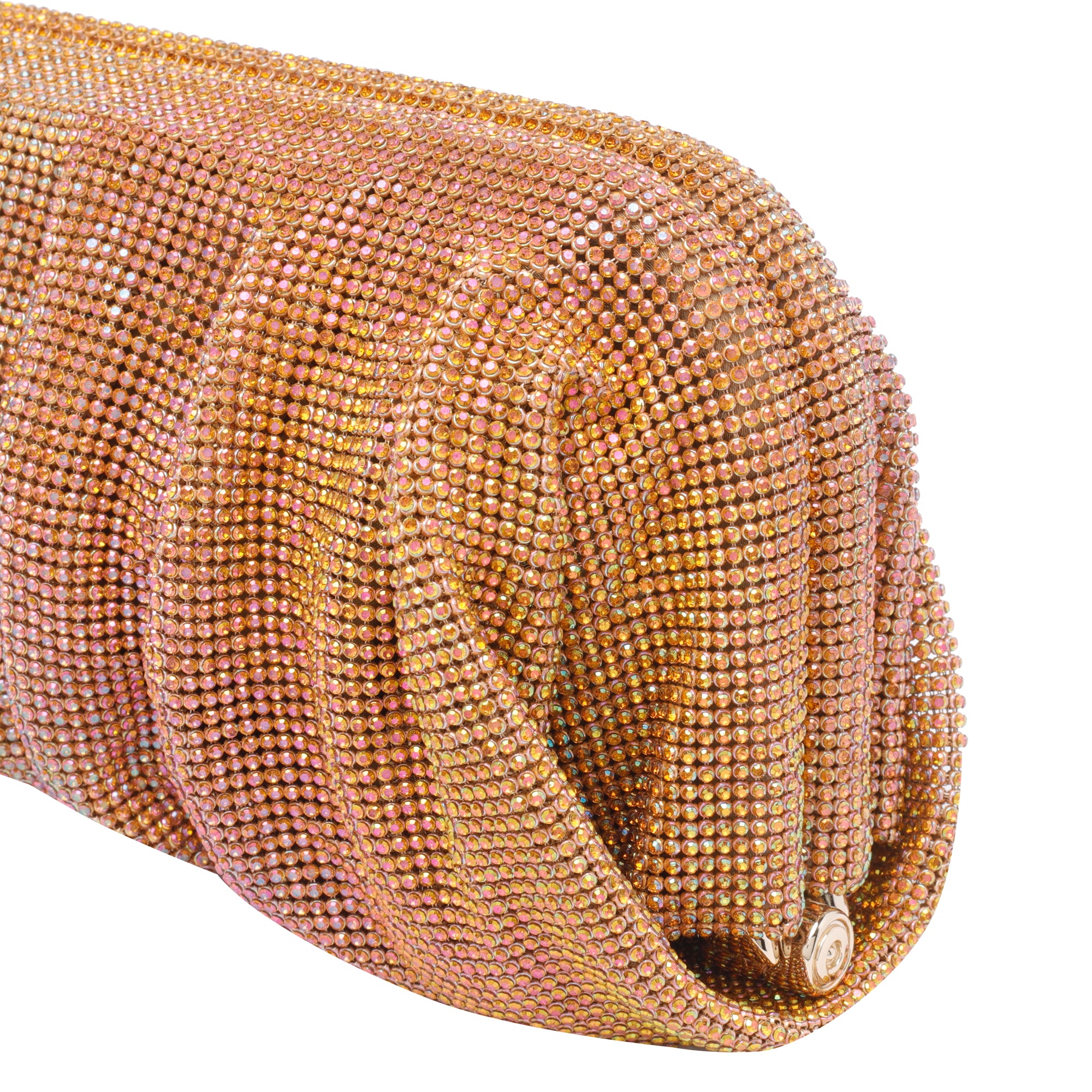 Benedetta Bruzziches Bags Orange Silk Strass