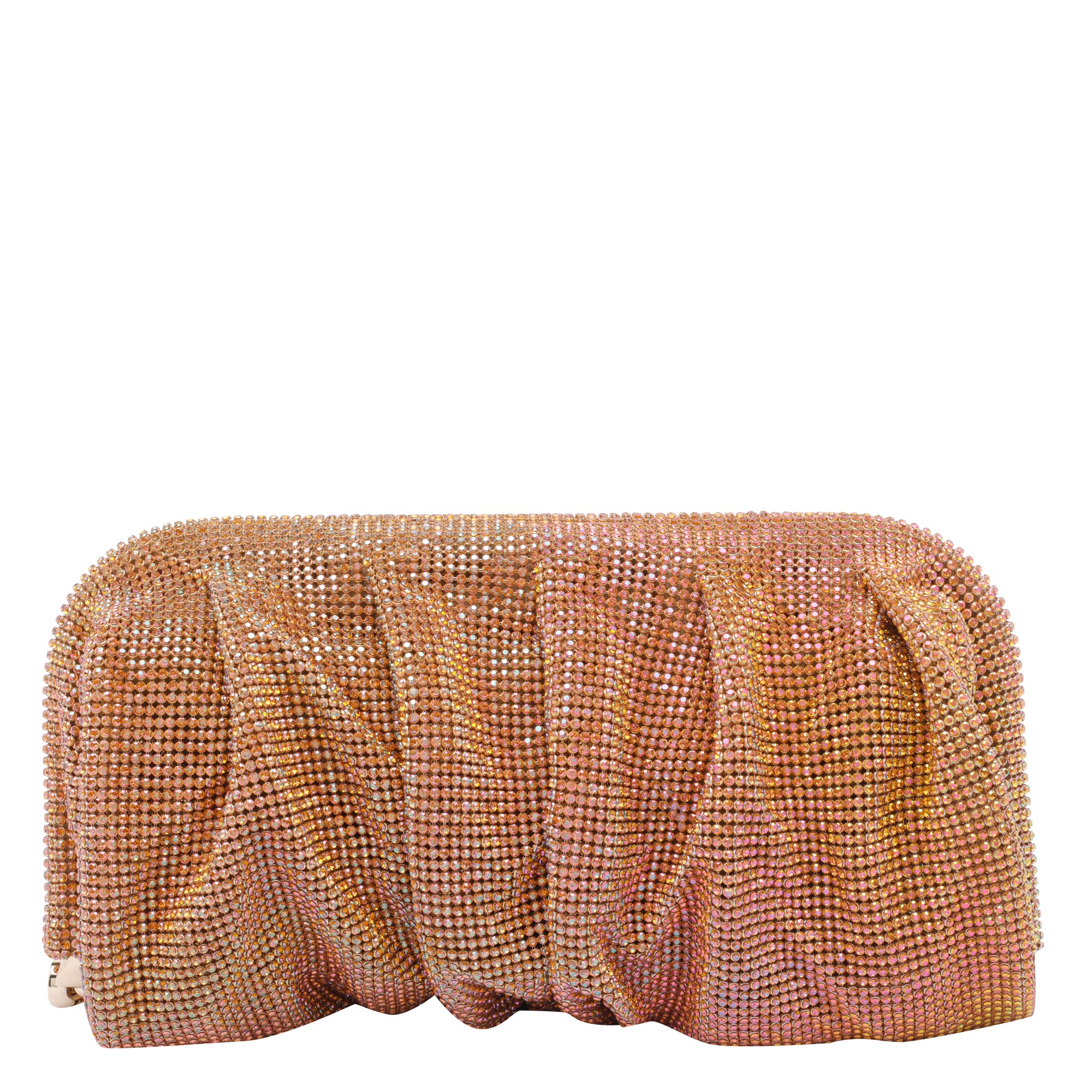 Benedetta Bruzziches Bags Orange Silk Strass