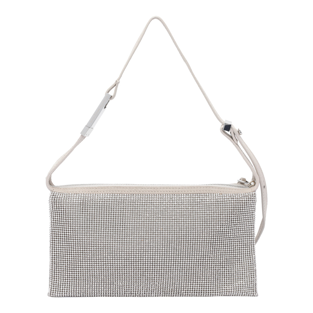Benedetta Bruzziches Bags Silver Silk Strass