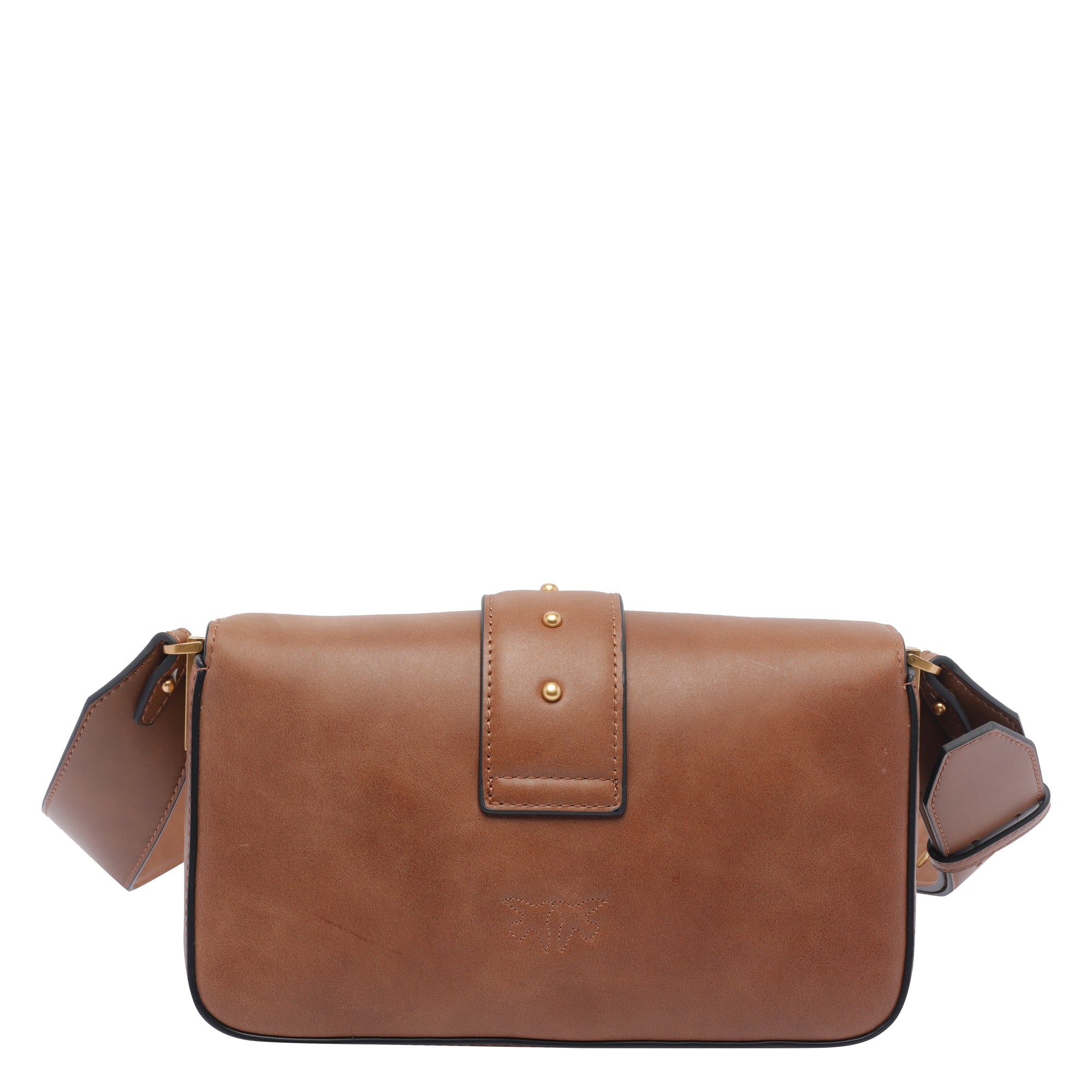 Pinko Bags Brown Calf Leather