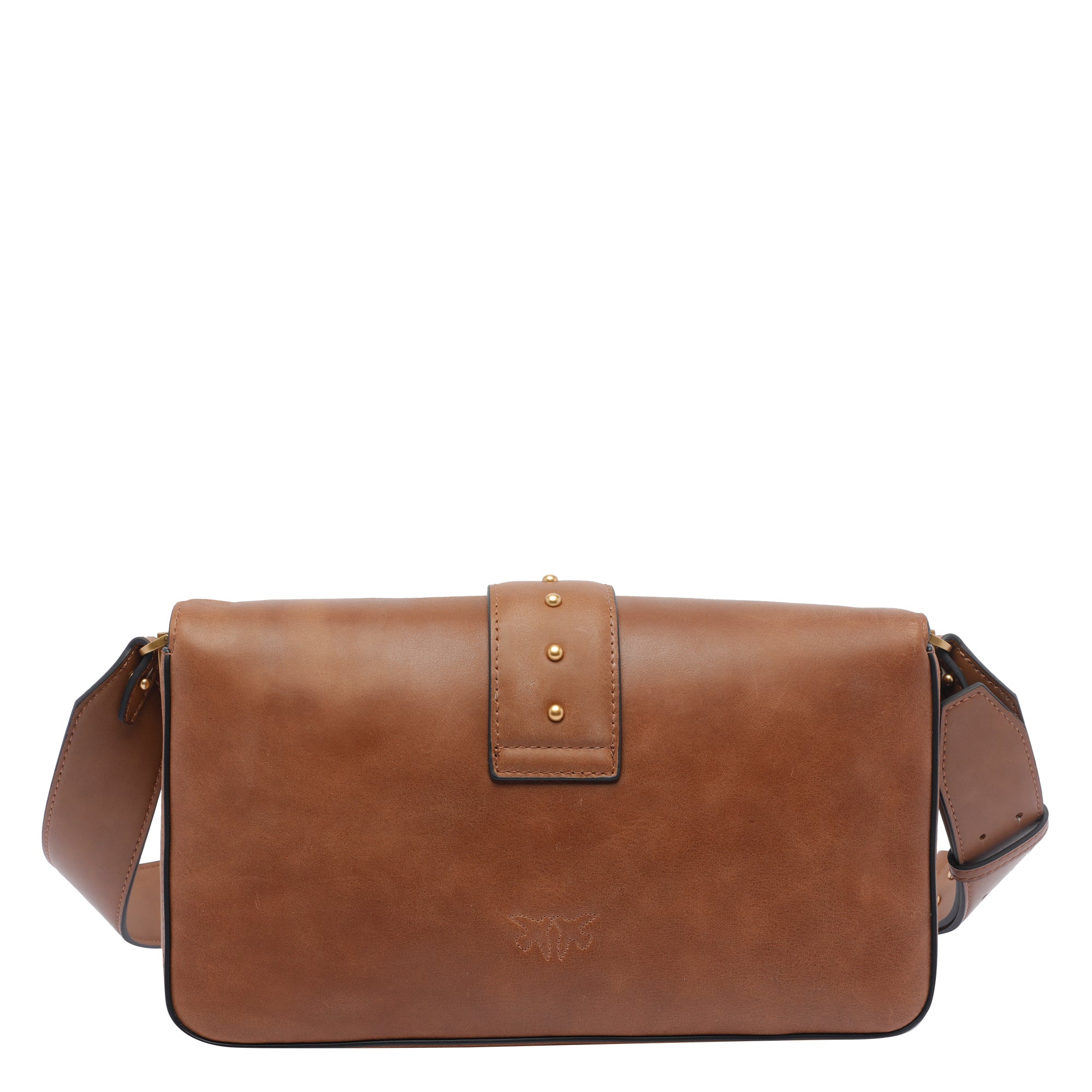 Pinko Bags Brown Calf Leather