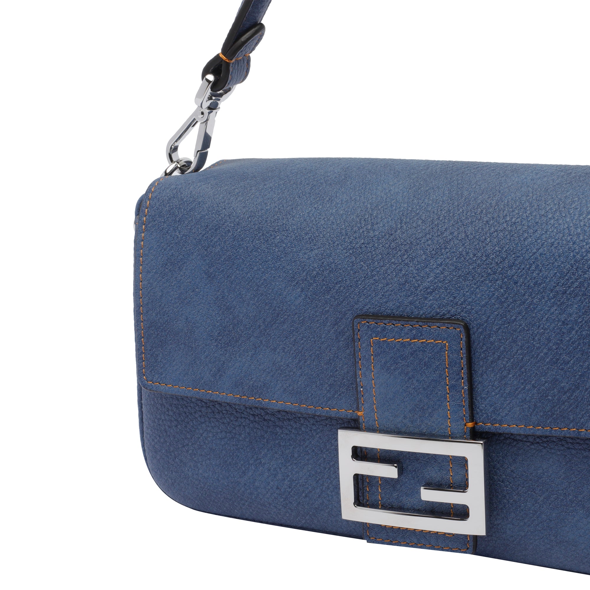 Fendi Bags Blue Calf Leather