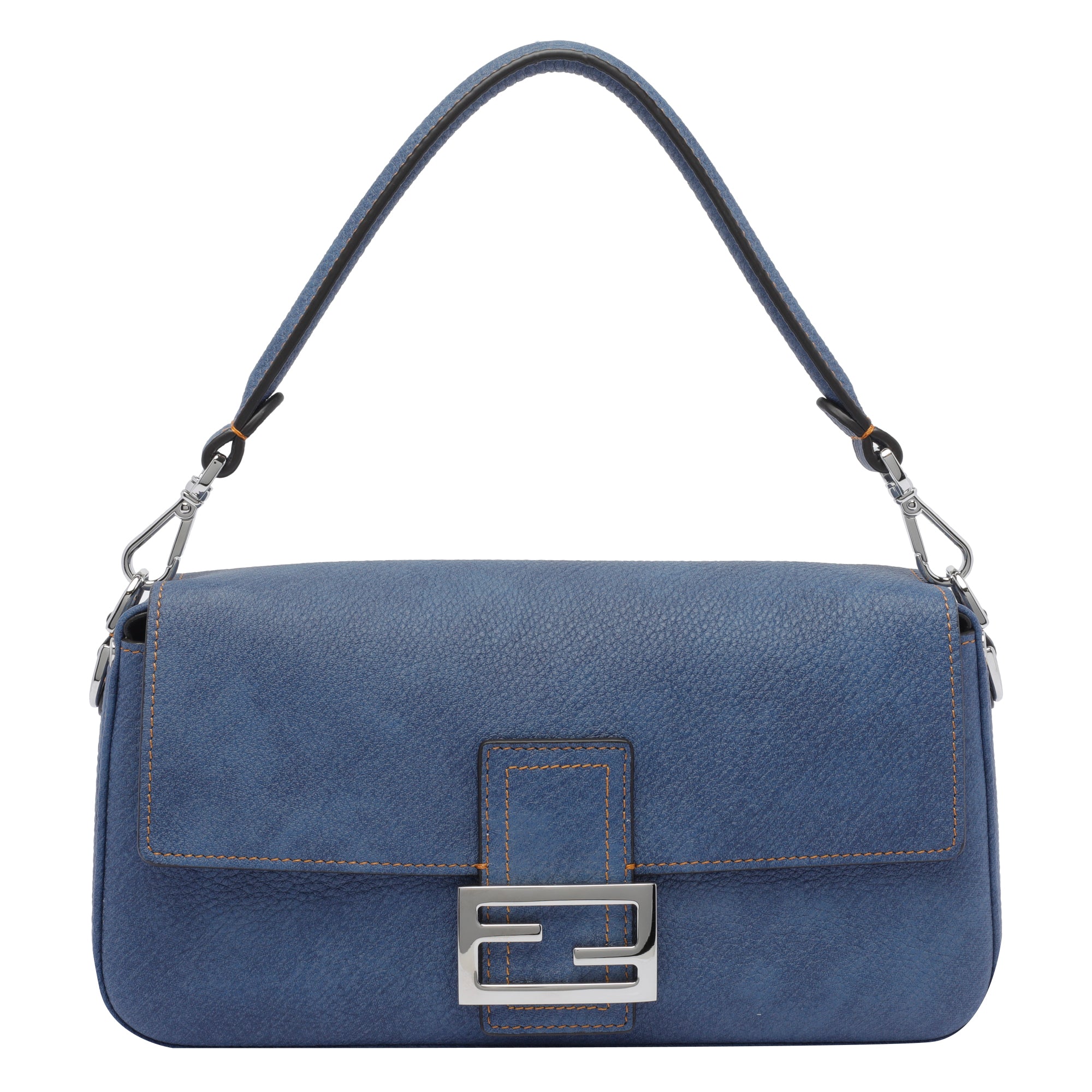 Fendi Bags Blue Calf Leather