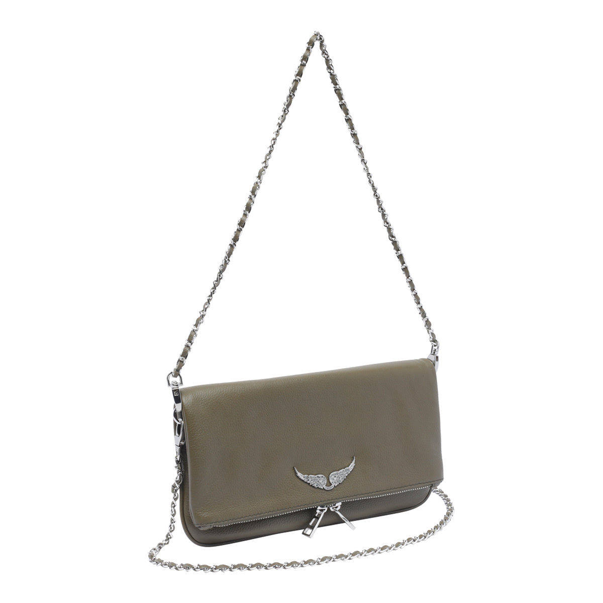 Zadig & Voltaire Bags Green Calf Leather