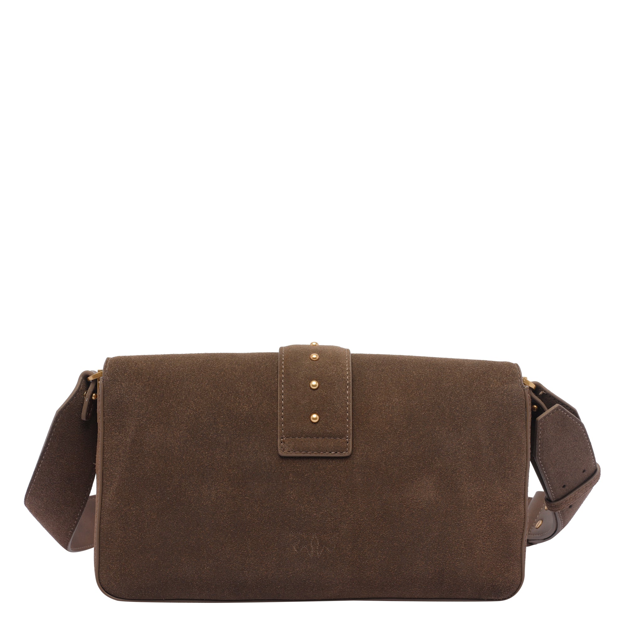 Pinko Bags Green Suede Calf Leather
