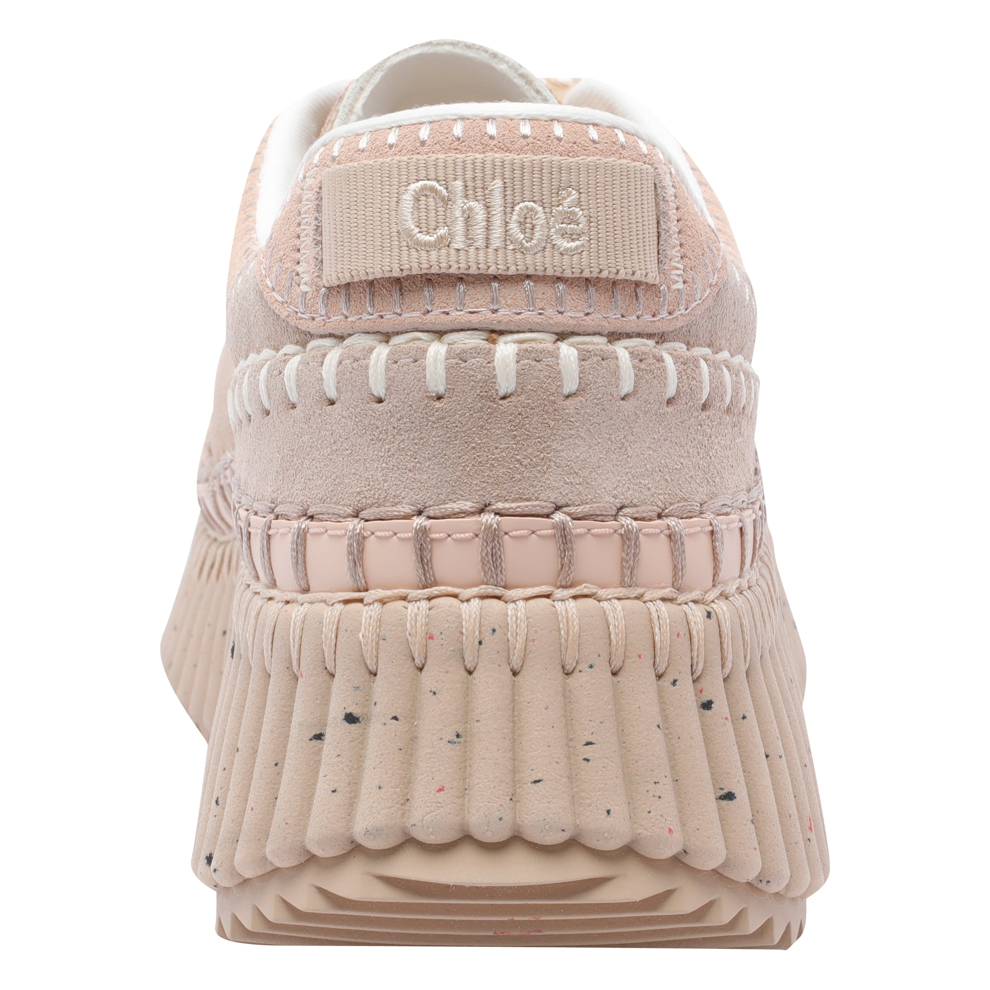 Chloè Sneakers Beige Calf Leather/rubber Sole