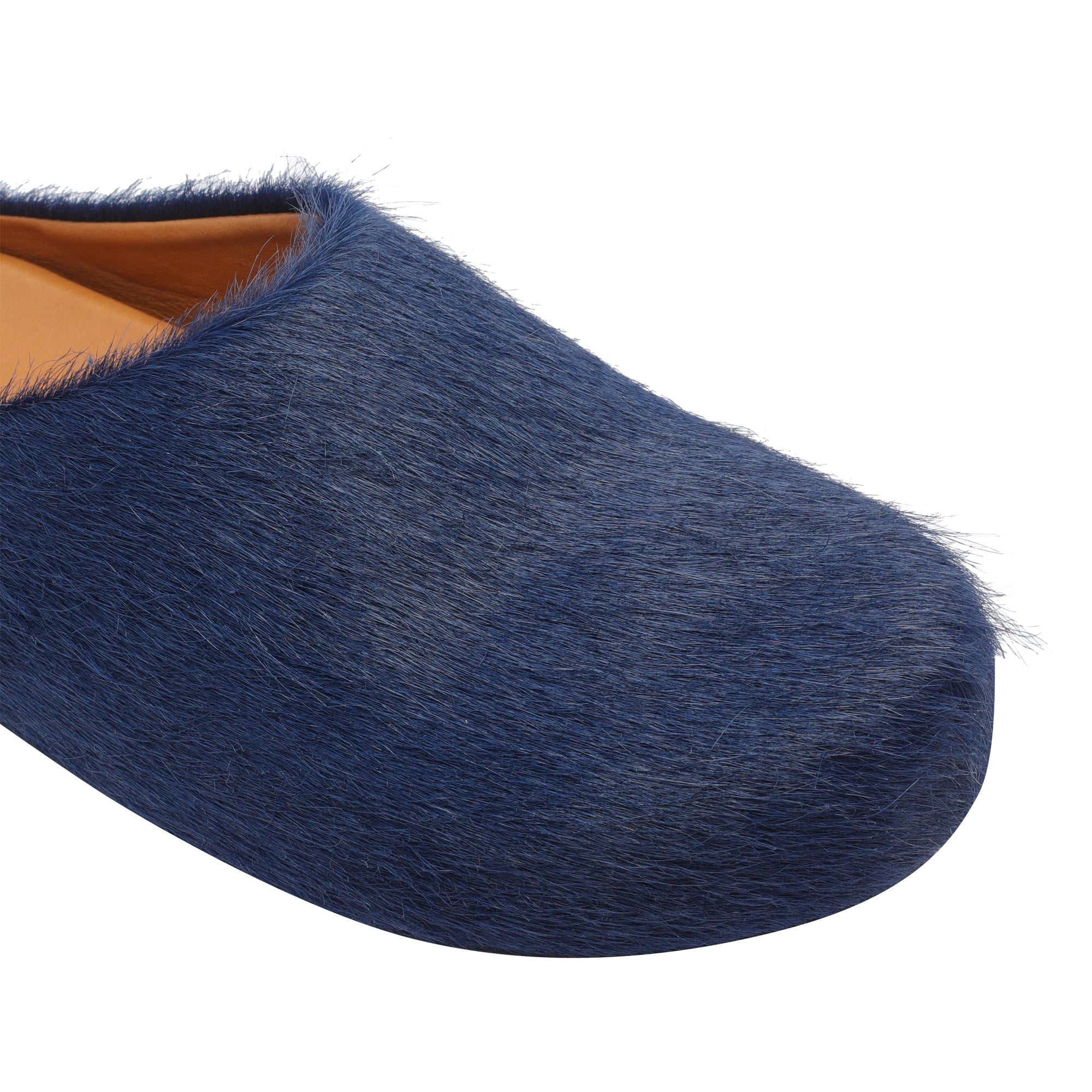 Marni Sandals Blue Calf Leather/rubber Sole