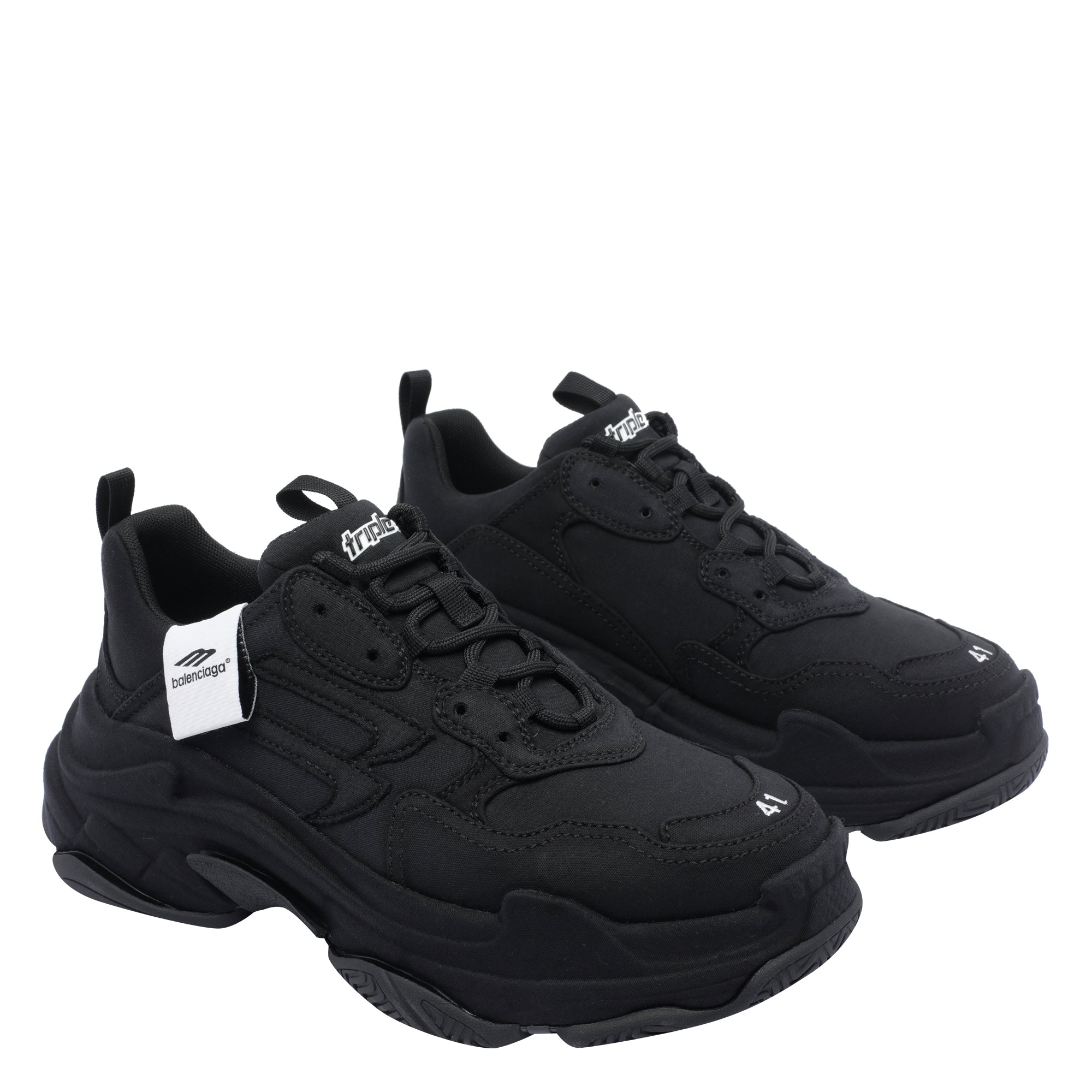 Balenciaga Sneakers Black Fabric/rubber Sole