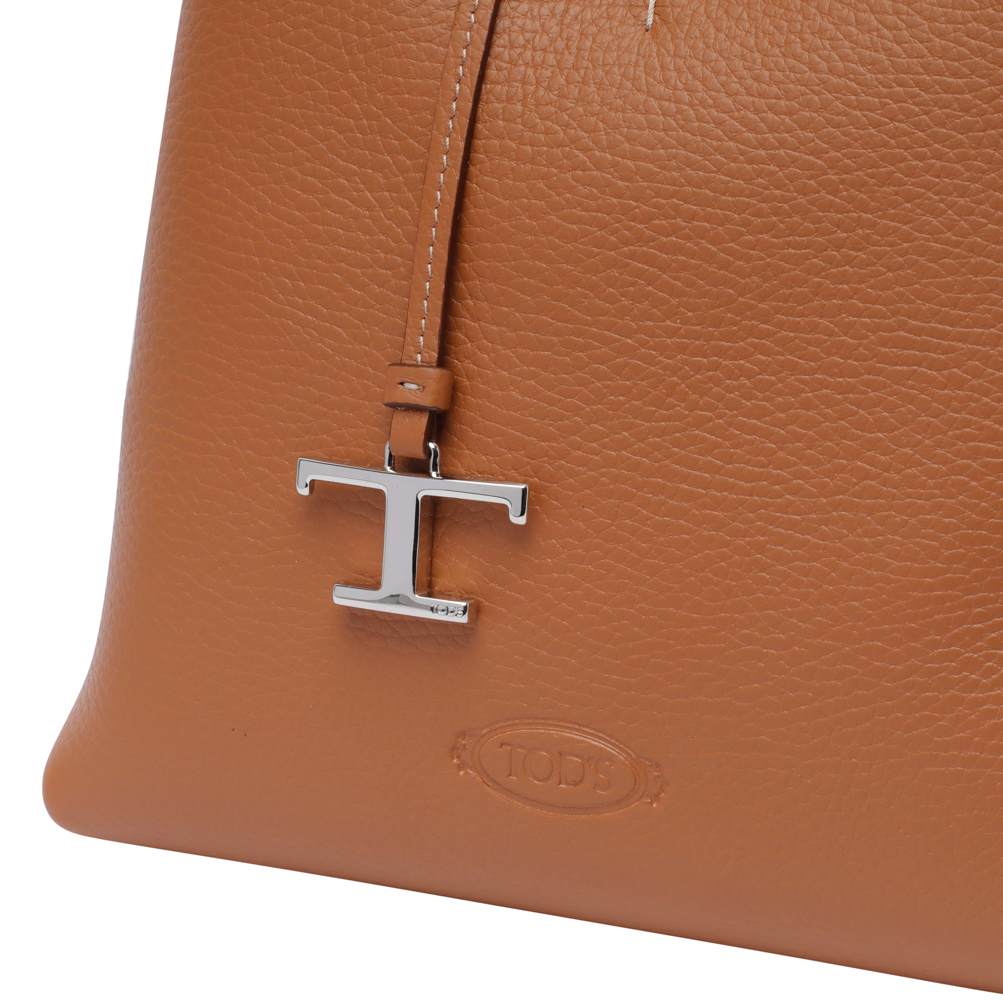 Tods Bags Beige Calf Leather