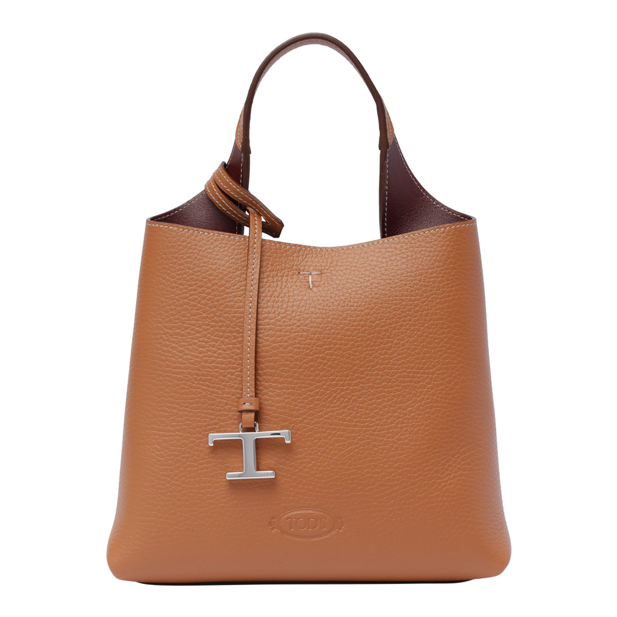 Tods Bags Beige Calf Leather