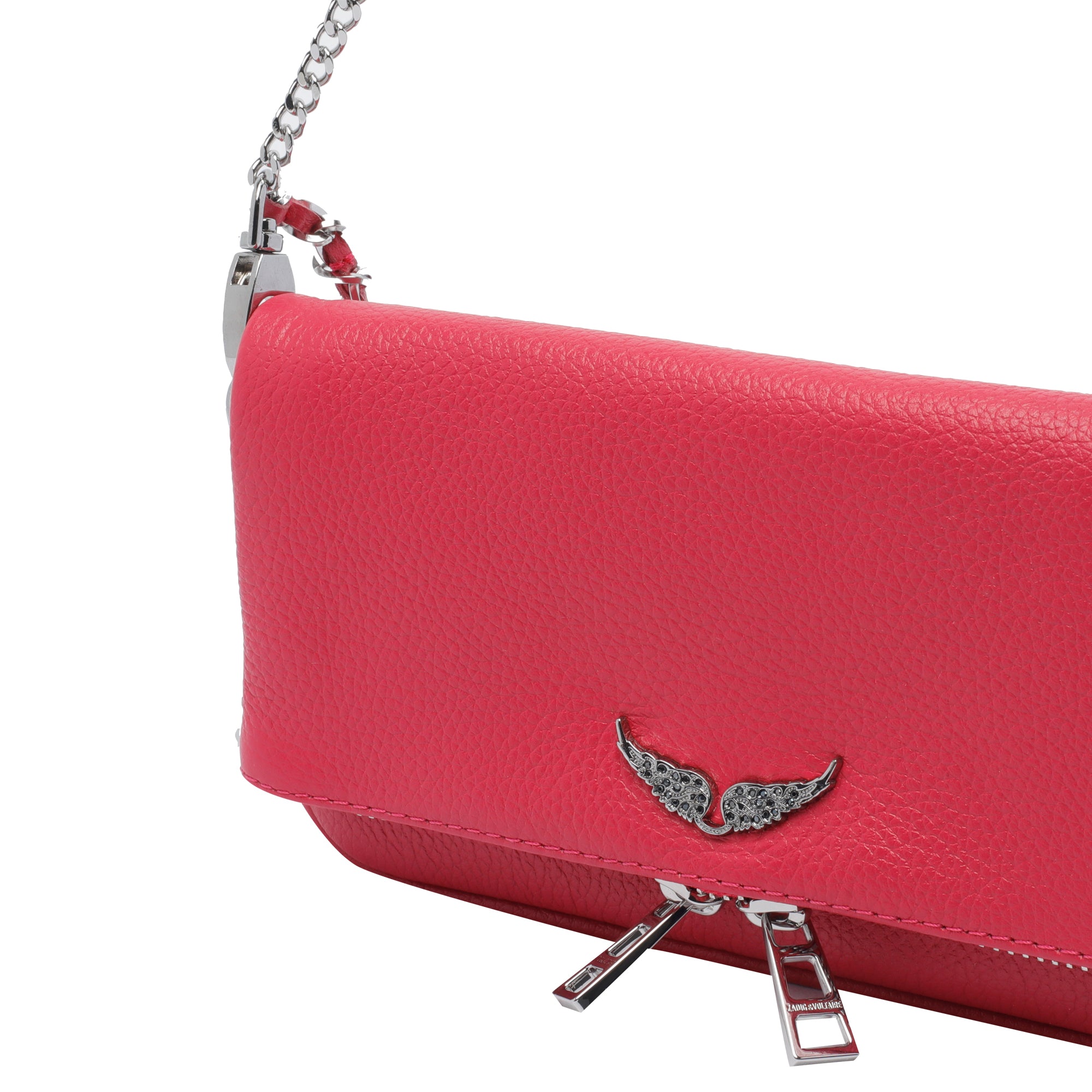 Zadig & Voltaire Bags Fuchsia Calf Leather