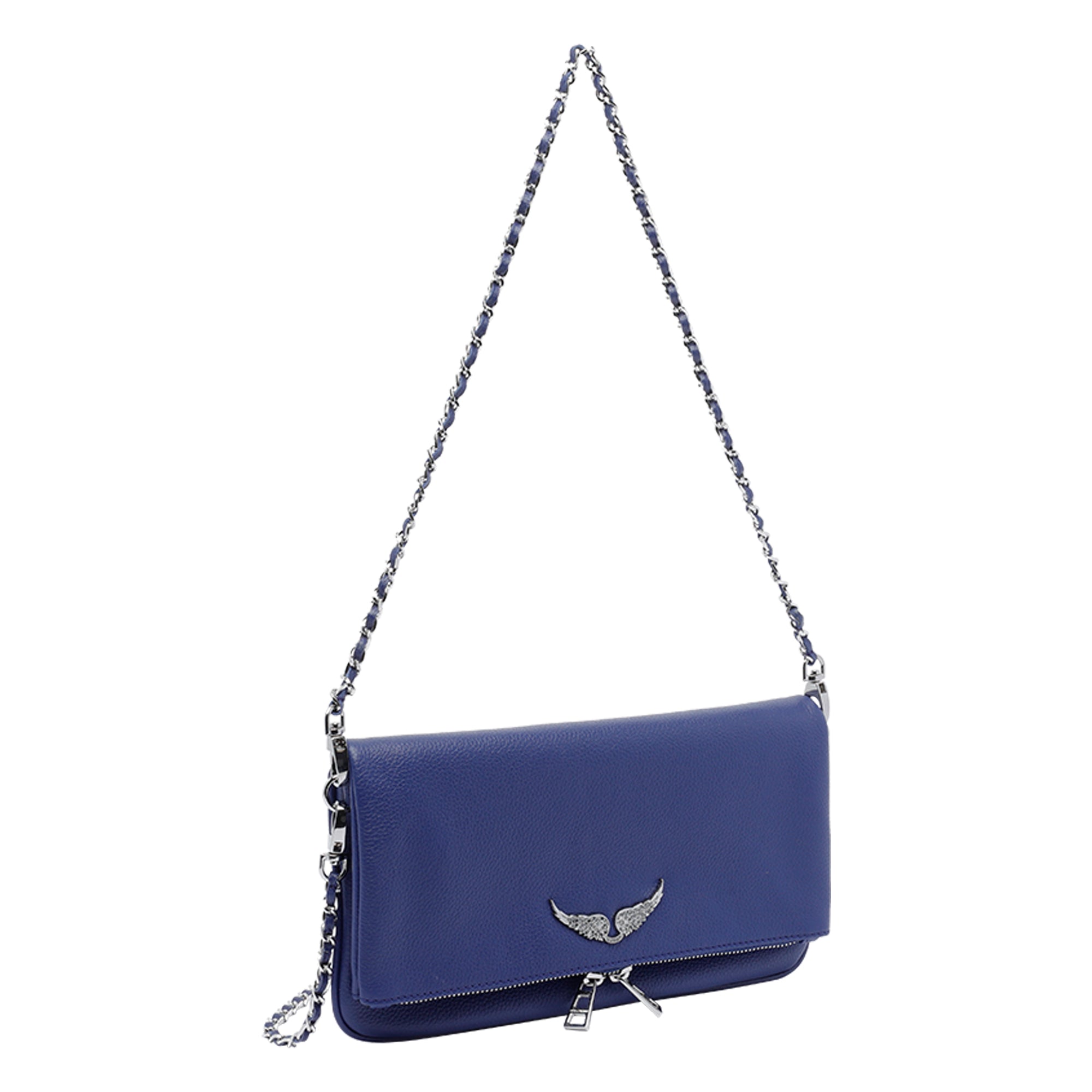 Zadig & Voltaire Bags Blue Calf Leather