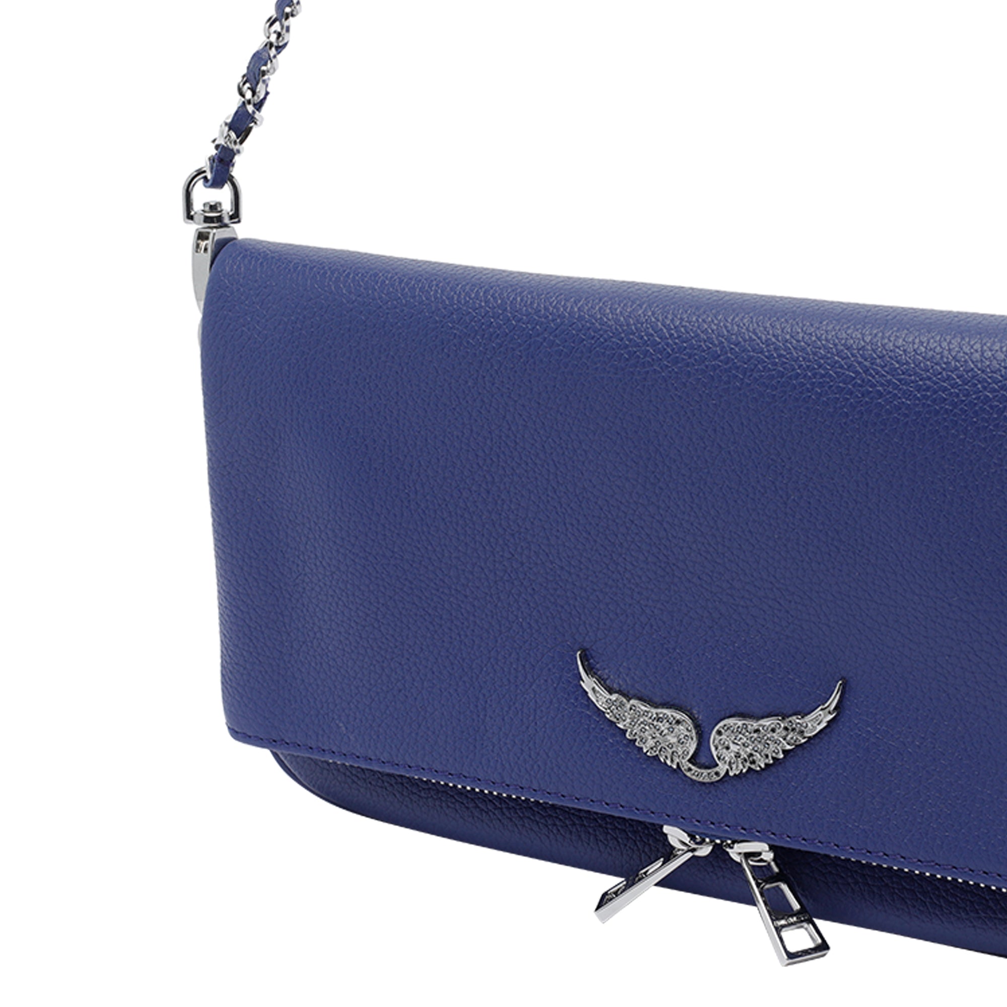 Zadig & Voltaire Bags Blue Calf Leather