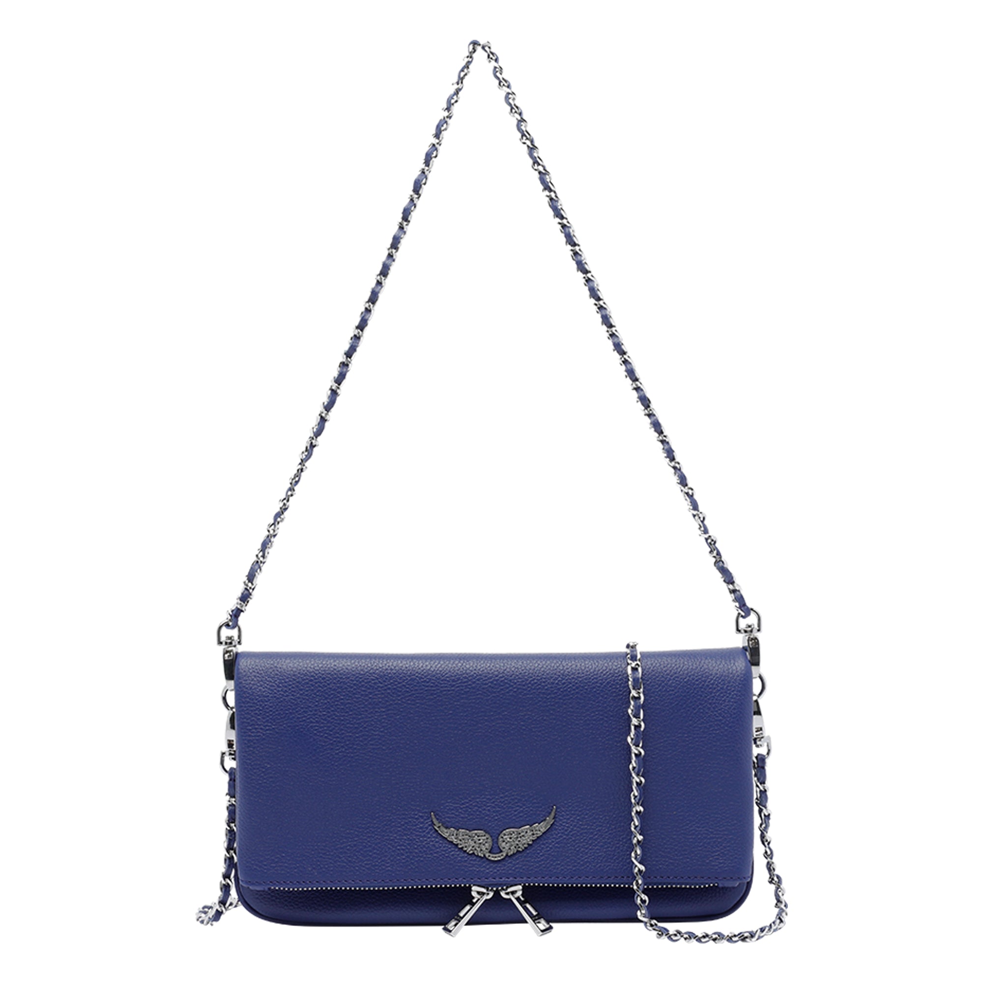 Zadig & Voltaire Bags Blue Calf Leather