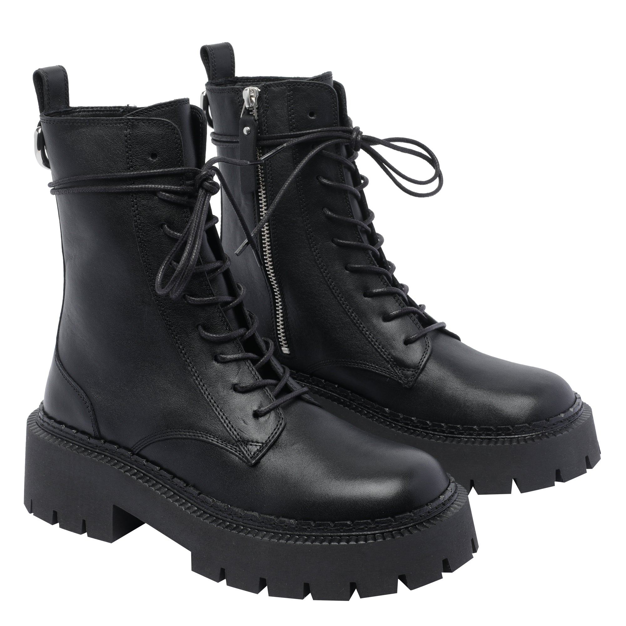Vic Matie Boots Black Suede Leather /rubber Sole