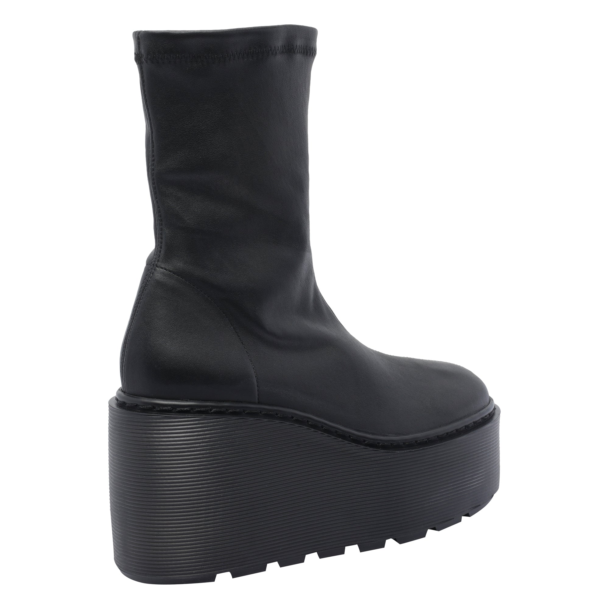 Vic Matie Boots Black Calf Leather /rubber Sole