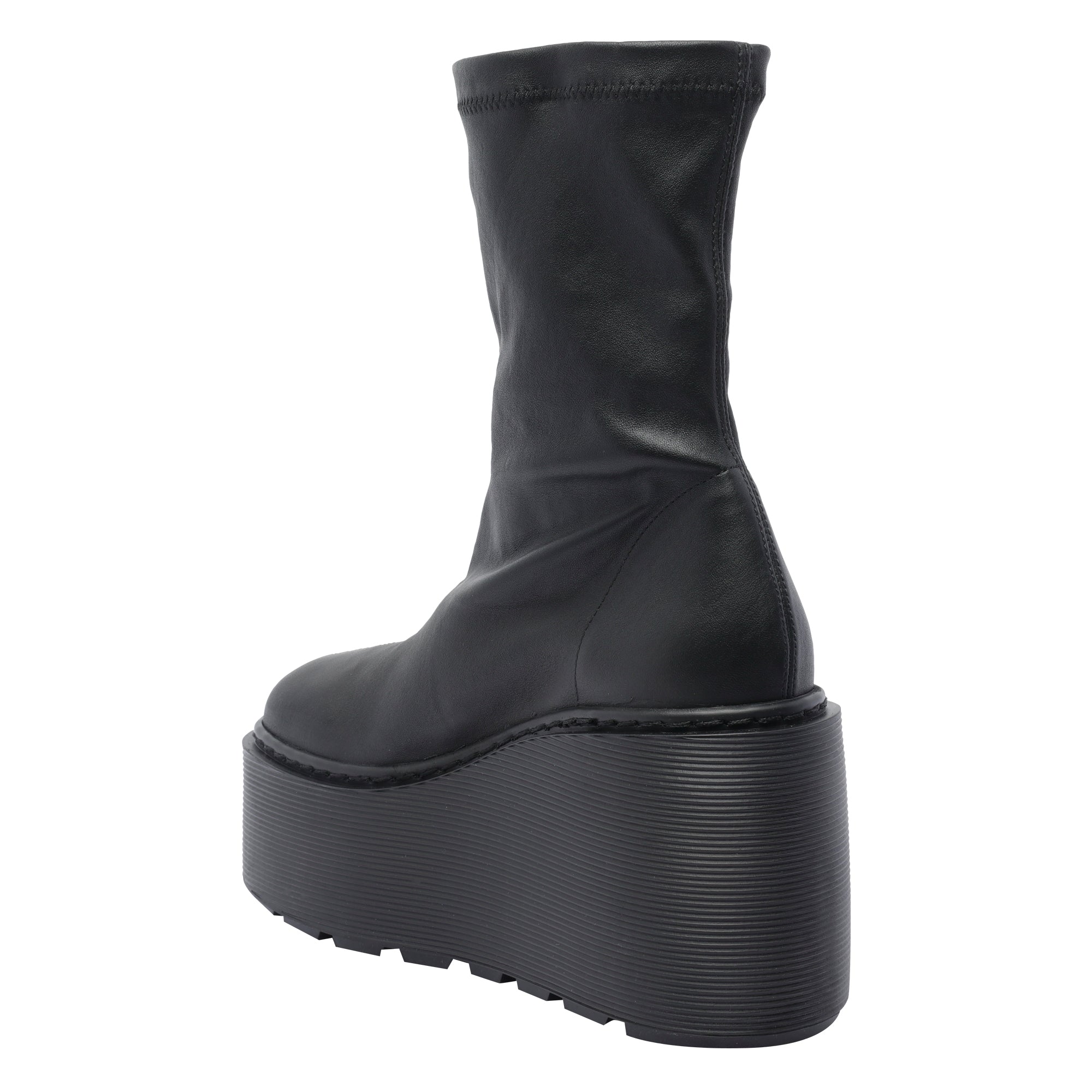 Vic Matie Boots Black Calf Leather /rubber Sole