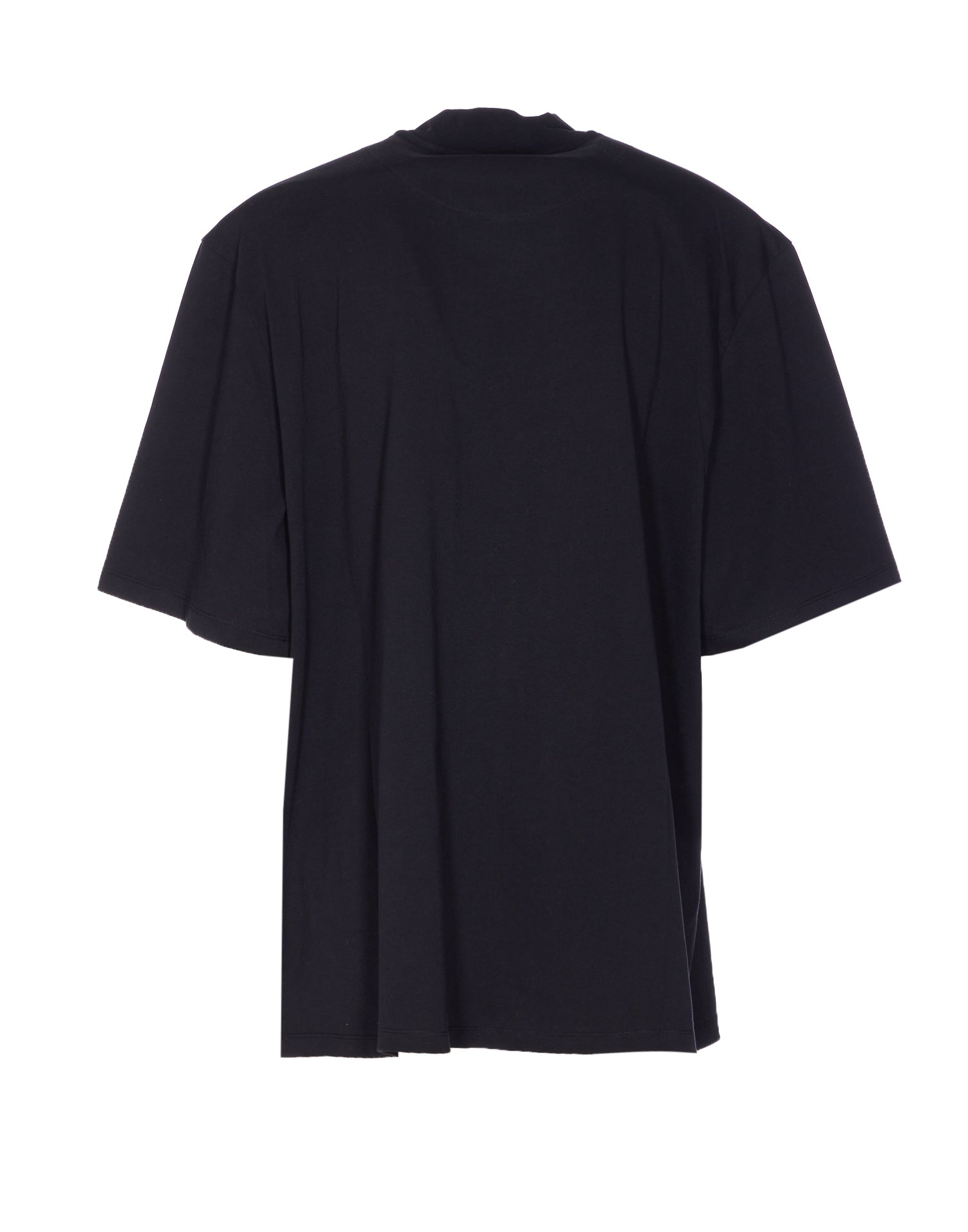The Attico T-Shirts And Polos Black Cotton