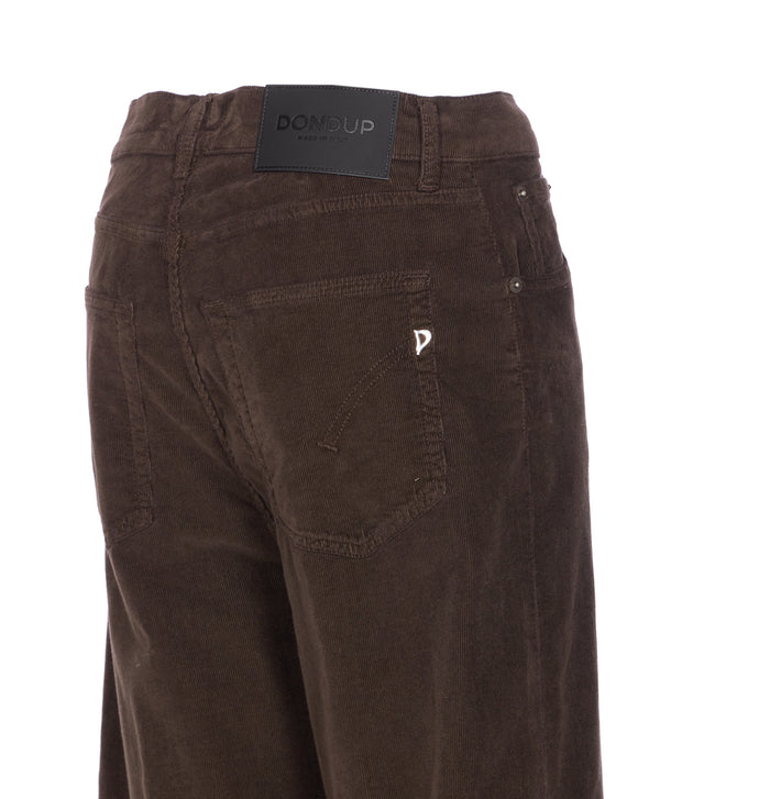 Dondup Jeans Brown Cotton