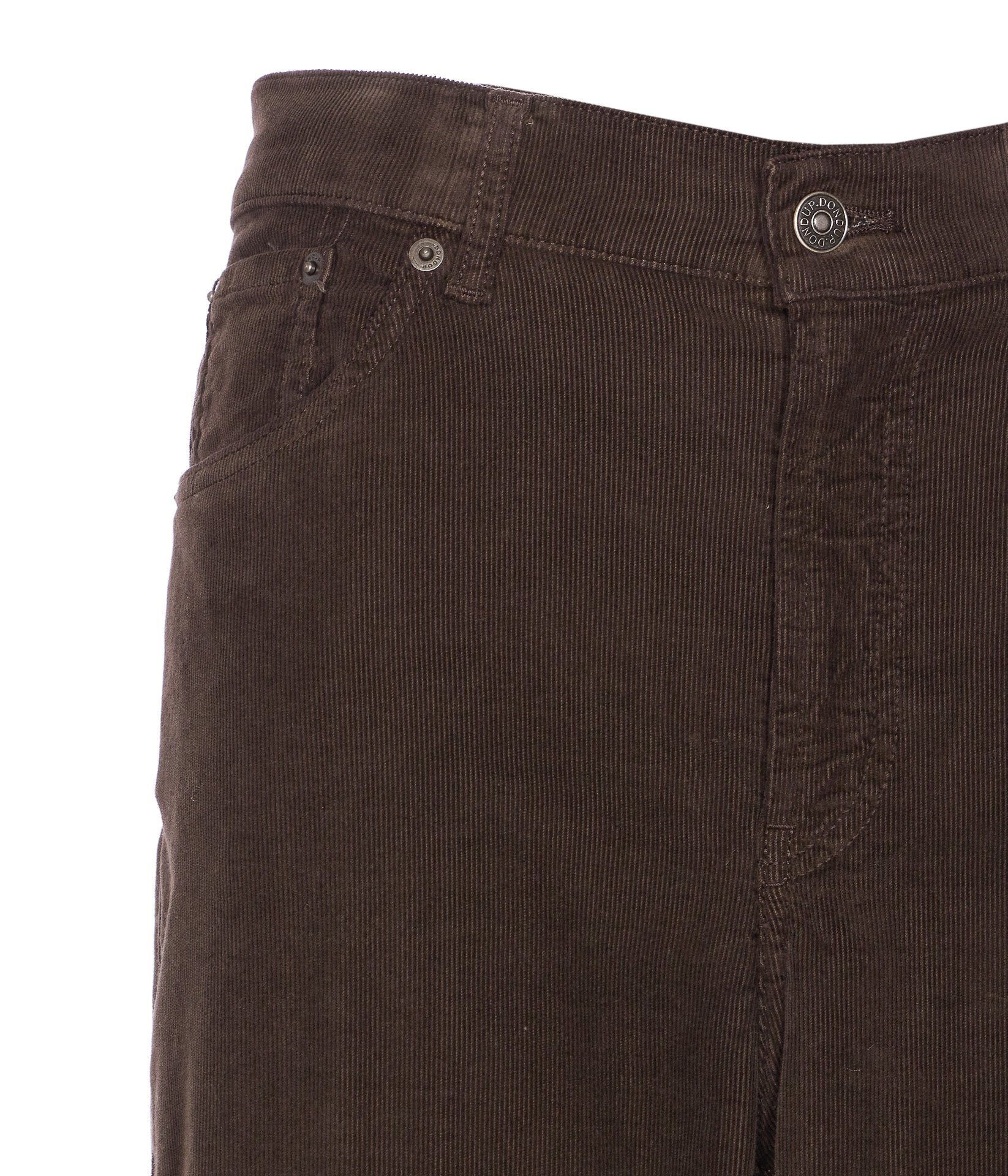 Dondup Jeans Brown Cotton