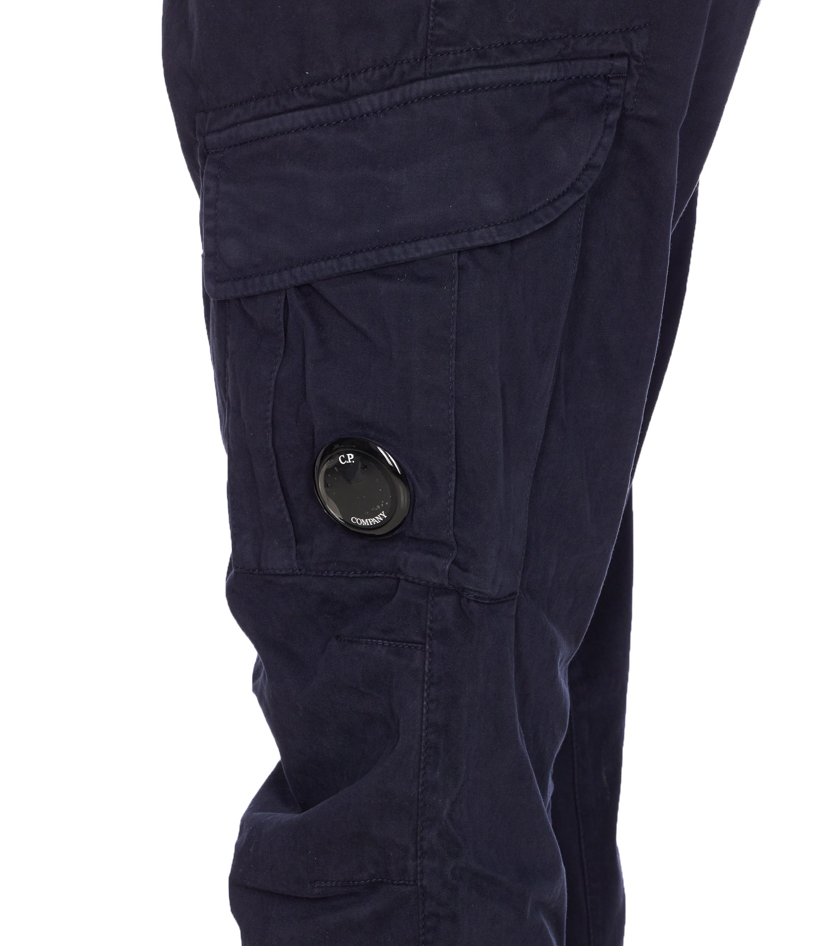 C.p. Company Trousers Blue Cotton