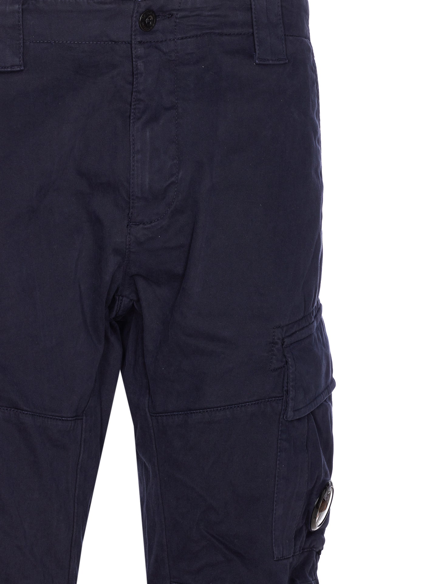 C.p. Company Trousers Blue Cotton