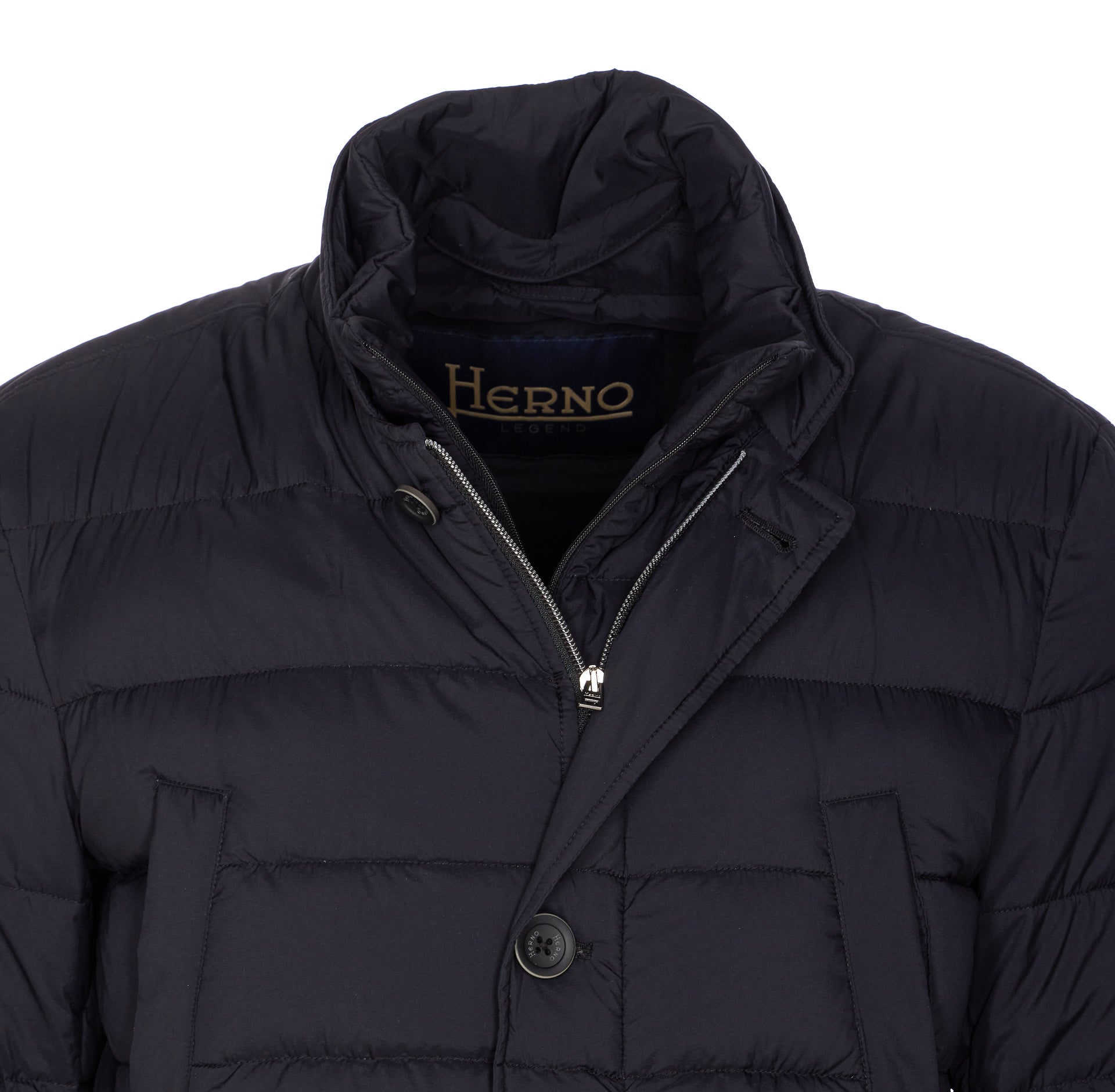 Herno Coats Black Polyamide