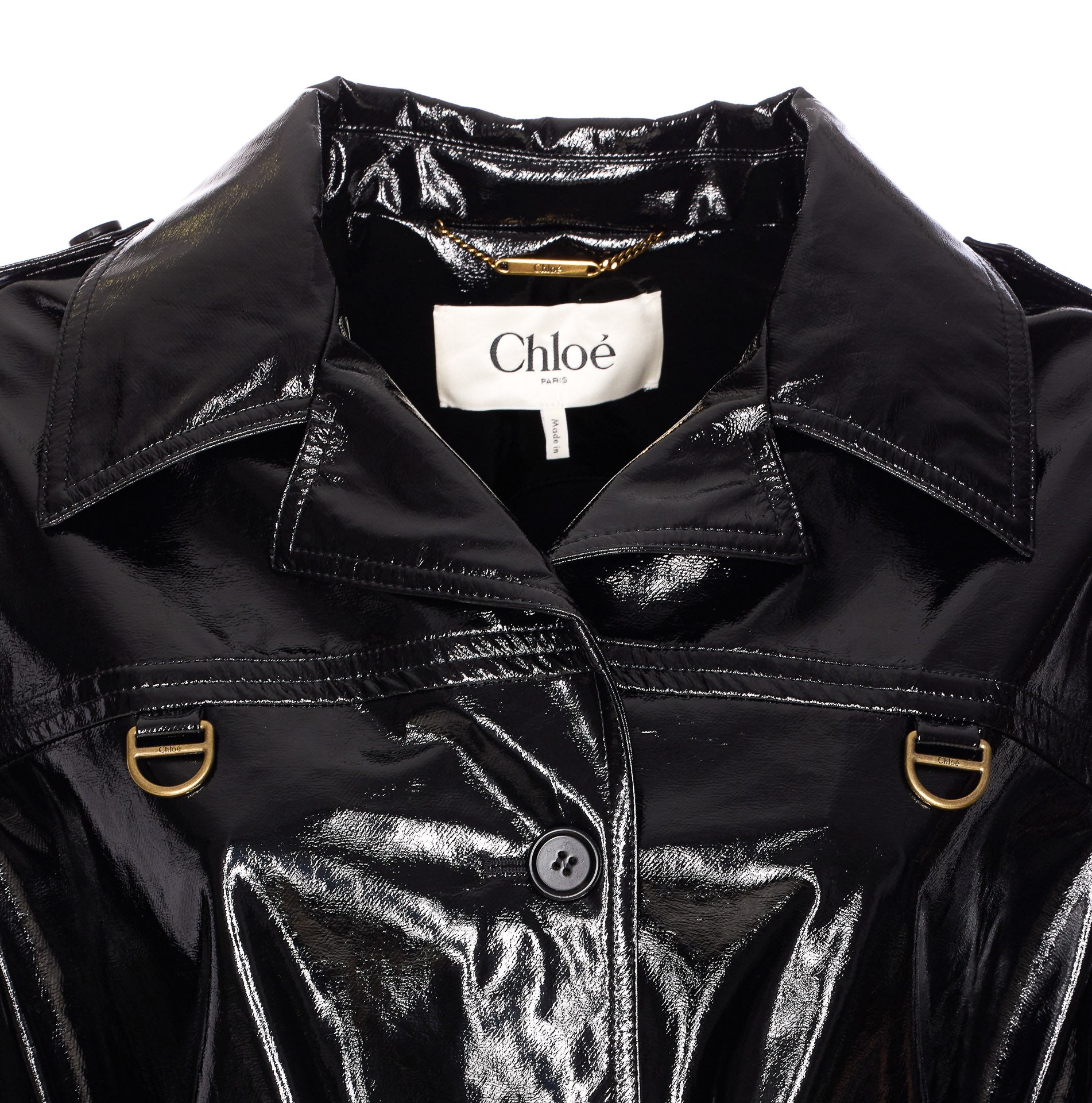 Chloè Jackets Black Cotton