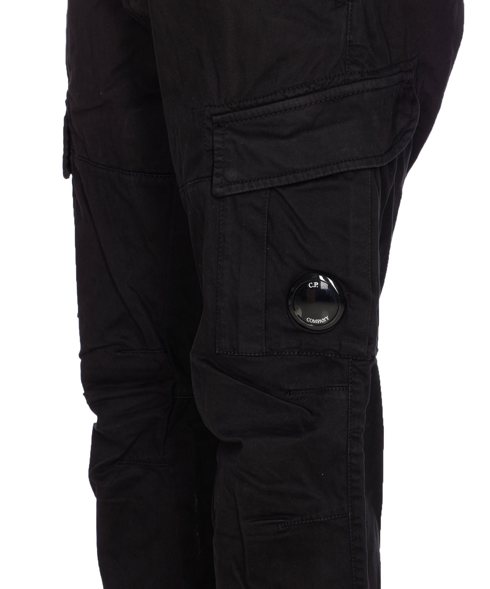 C.p. Company Trousers Black Cotton