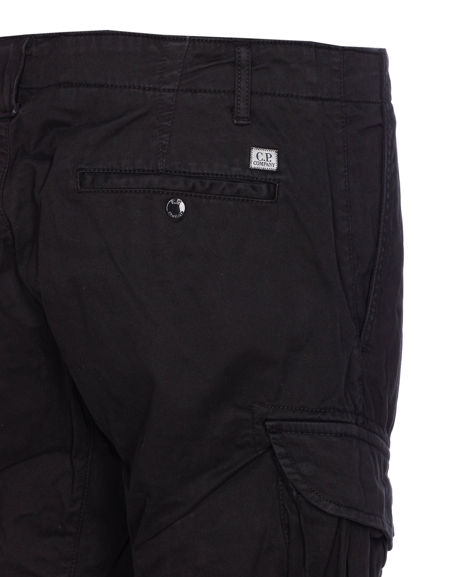C.p. Company Trousers Black Cotton