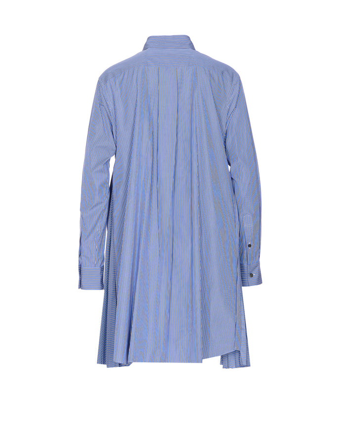 Sacai Dresses Blue Cotton