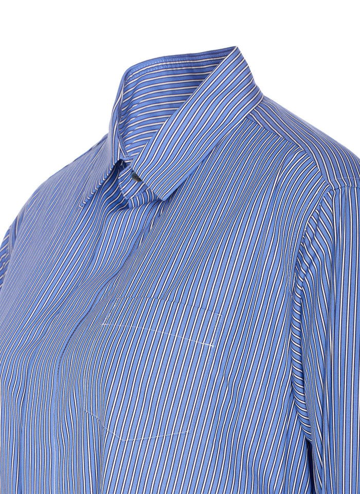 Sacai Dresses Blue Cotton