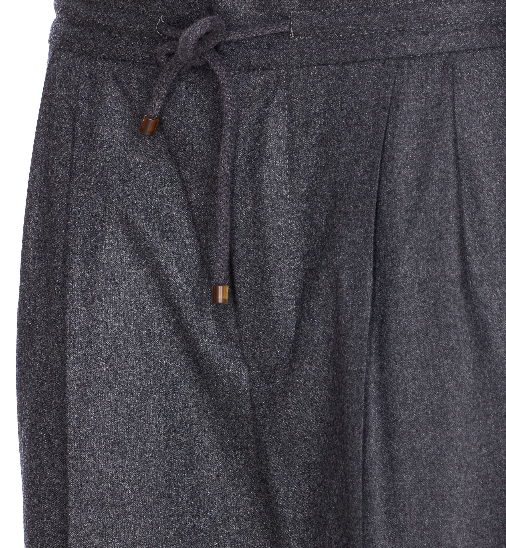 Brunello Cucinelli Trousers Grey Virgin Wool