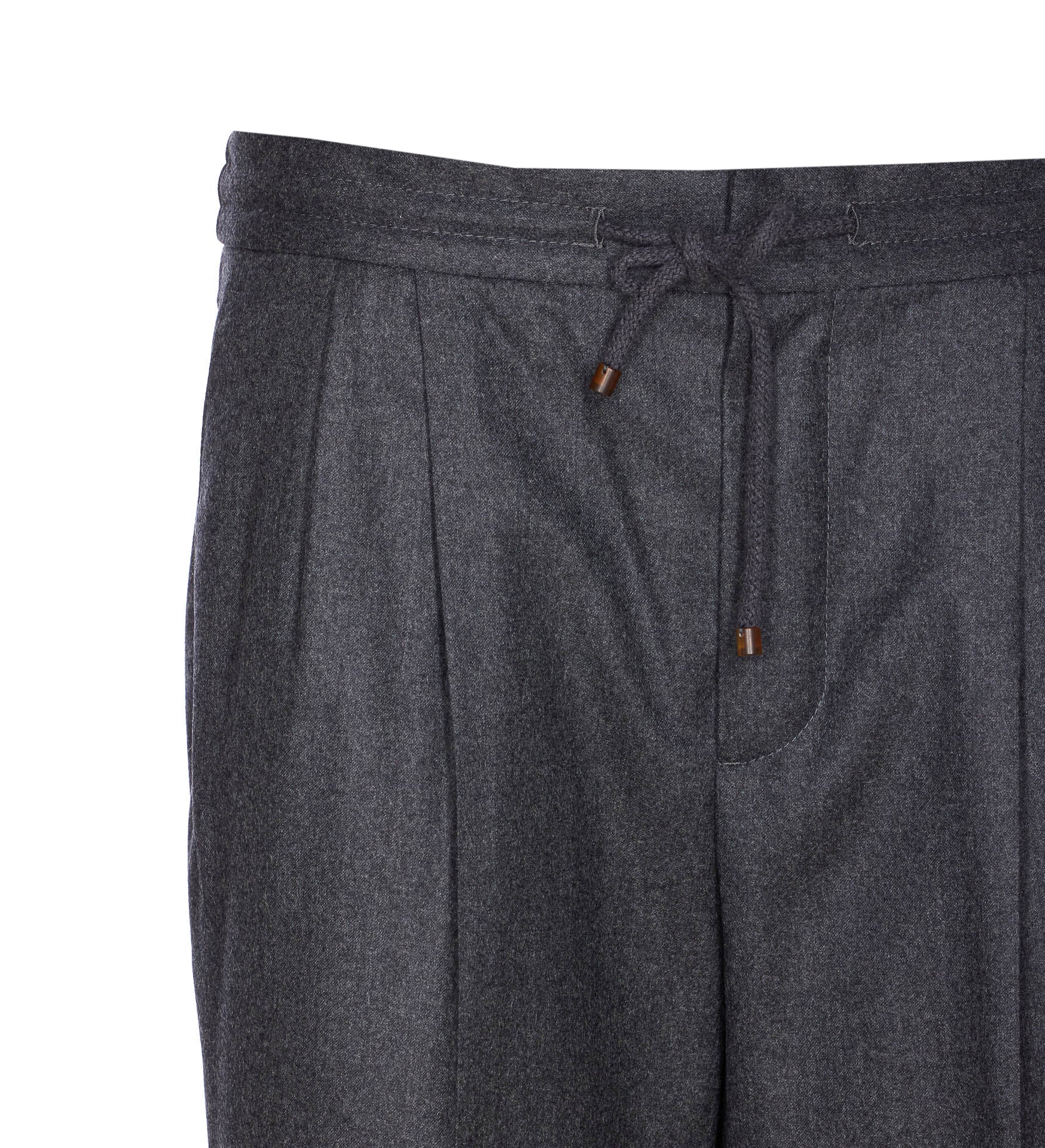 Brunello Cucinelli Trousers Grey Virgin Wool