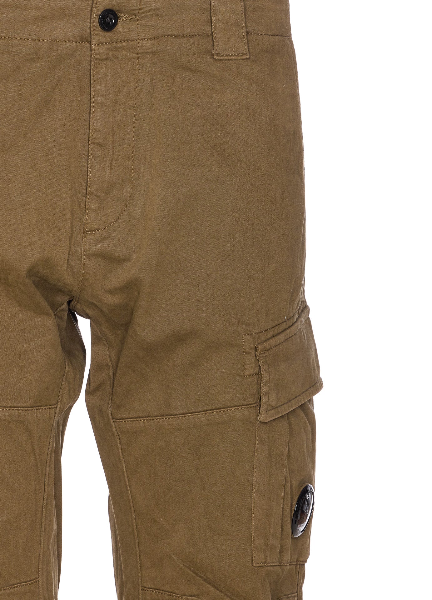 C.p. Company Trousers Green Cotton