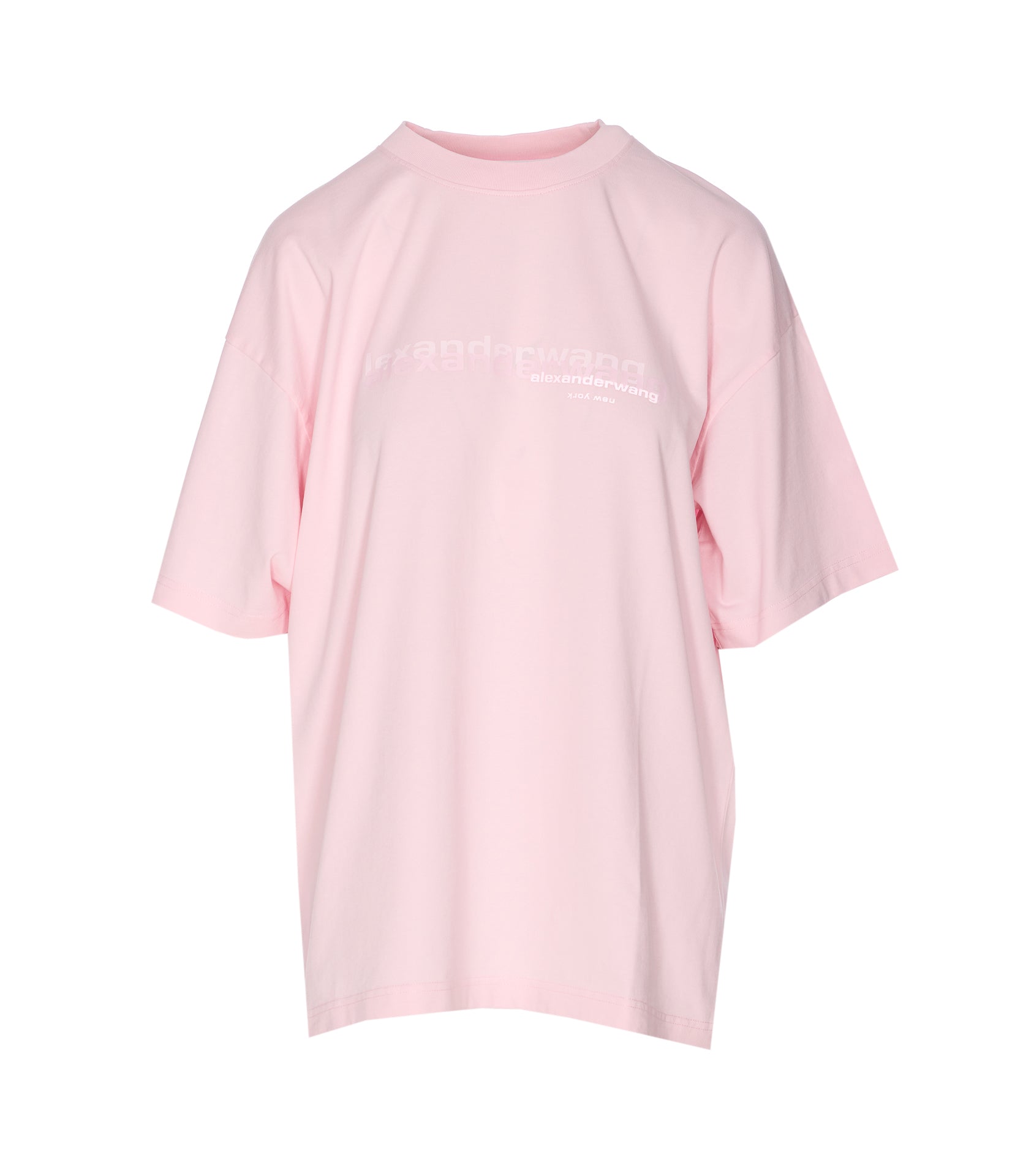 Alexander Wang T-Shirts And Polos Pink Cotton