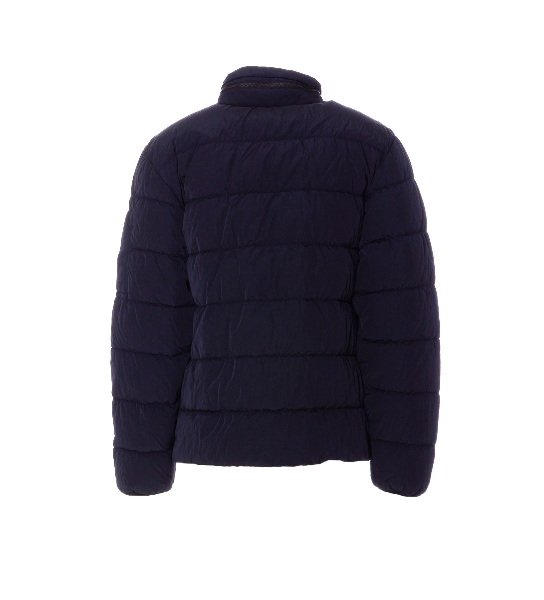 C.p. Company Coats Blue Polyamide