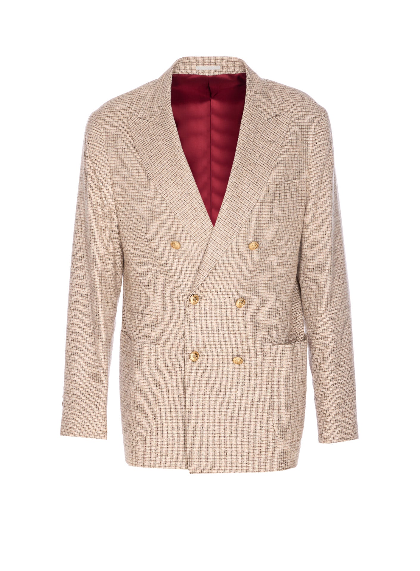 Brunello Cucinelli Jackets Beige Silk