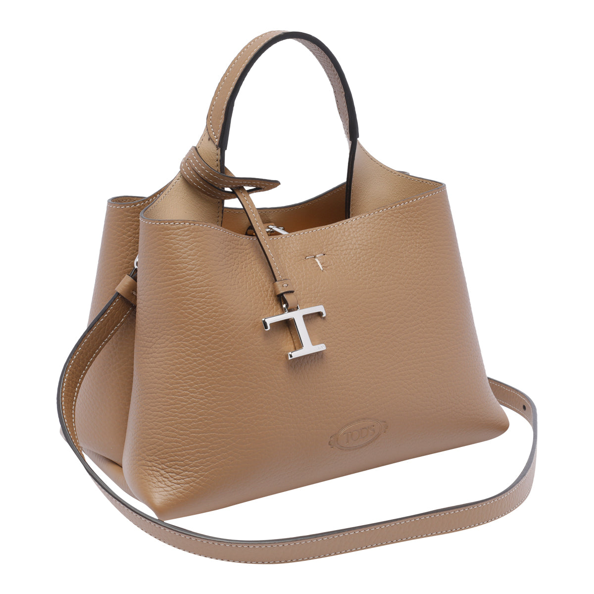 Tods Bags Beige Calf Leather