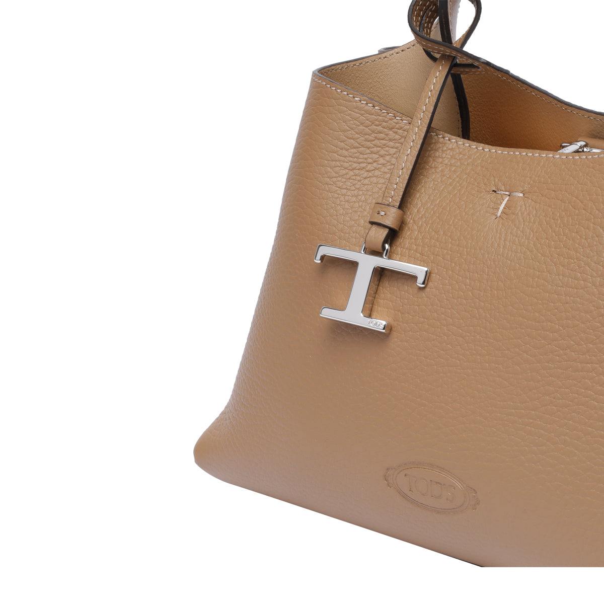 Tods Bags Beige Calf Leather