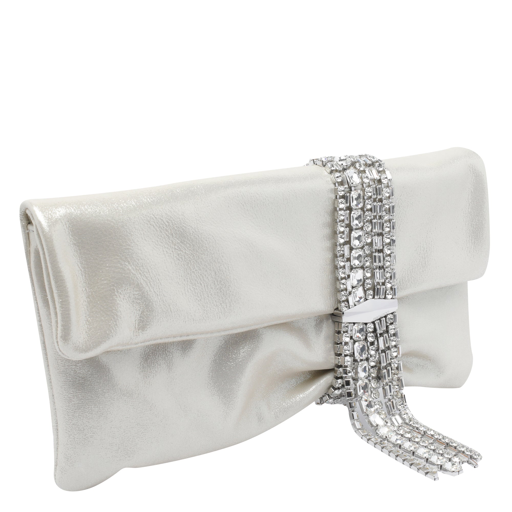 Jimmy Choo Bags Silver Calf Leather