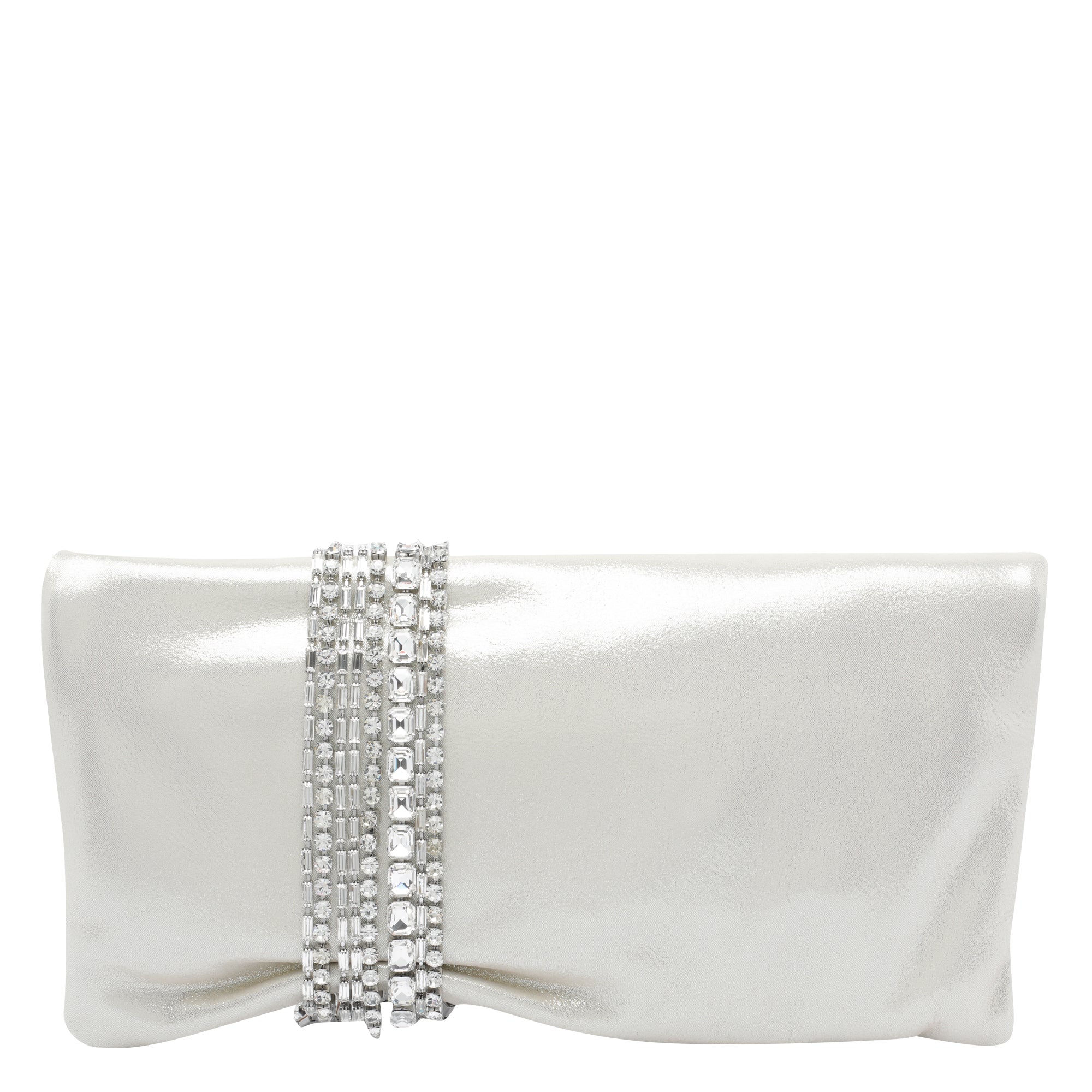 Jimmy Choo Bags Silver Calf Leather