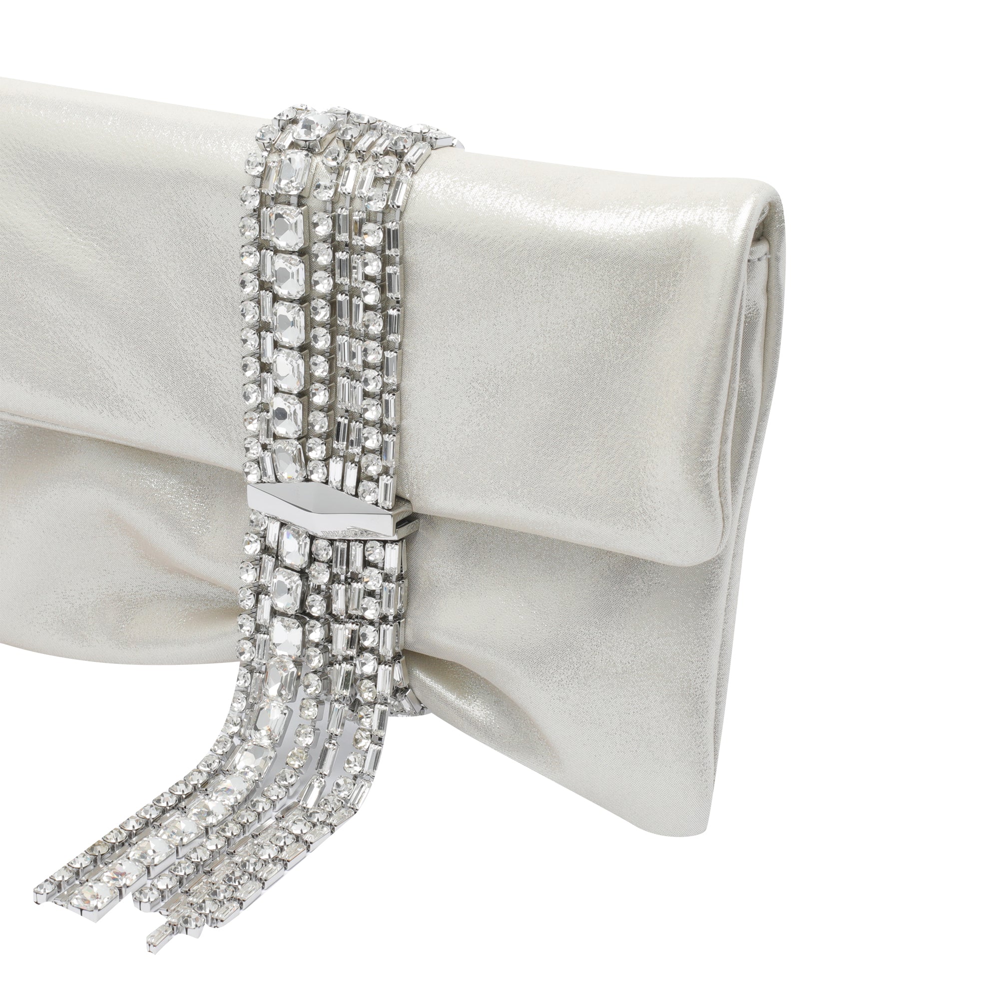 Jimmy Choo Bags Silver Calf Leather