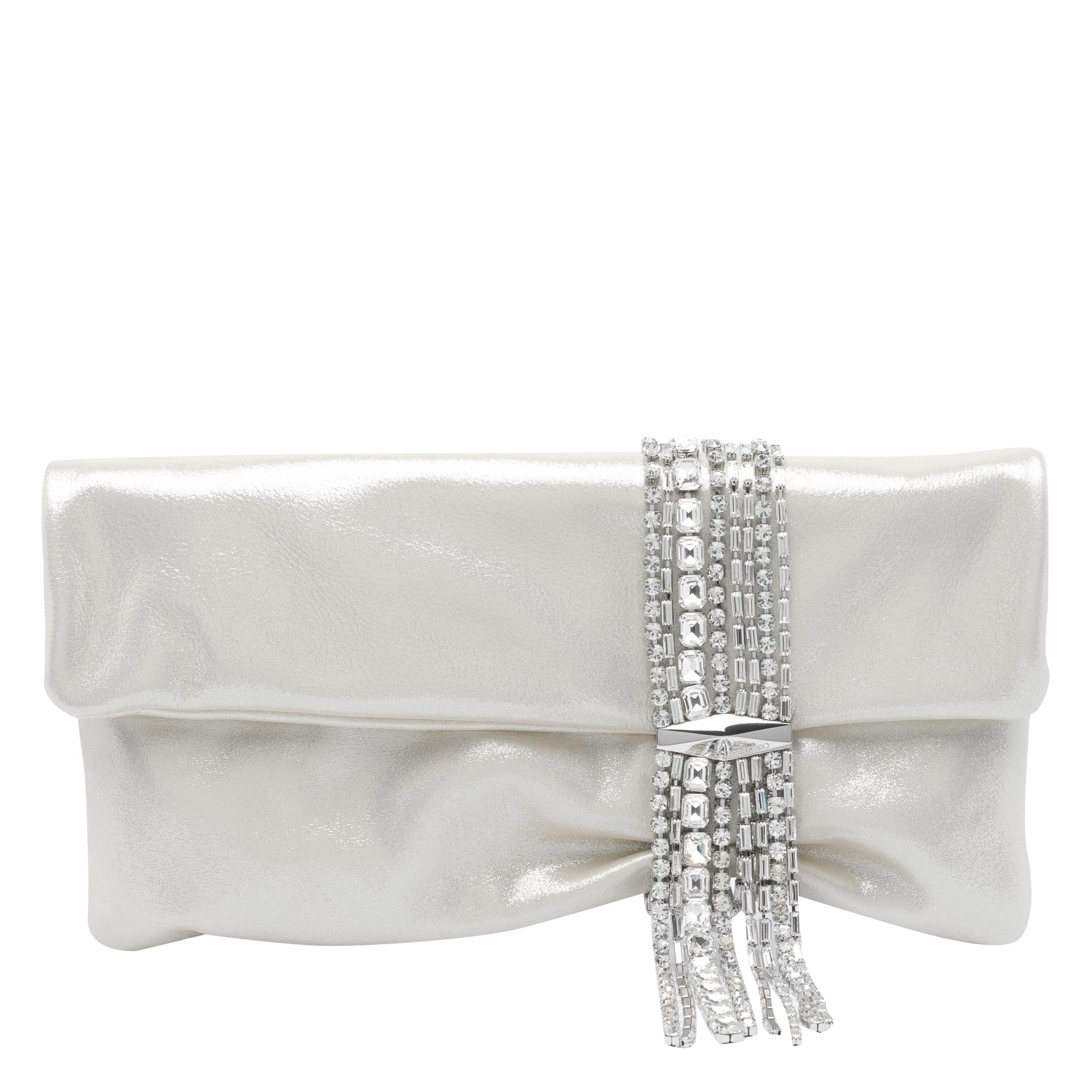 Jimmy Choo Bags Silver Calf Leather