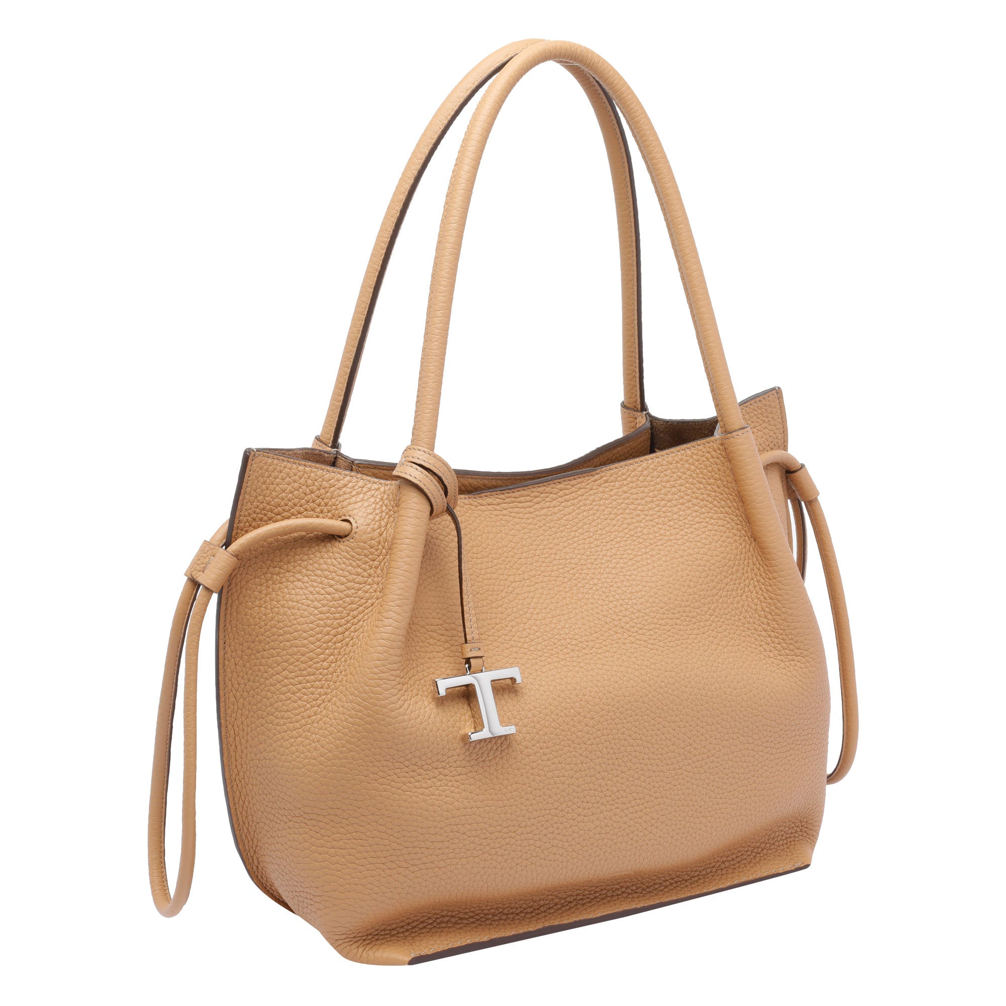 Tods Bags Beige Calf Leather